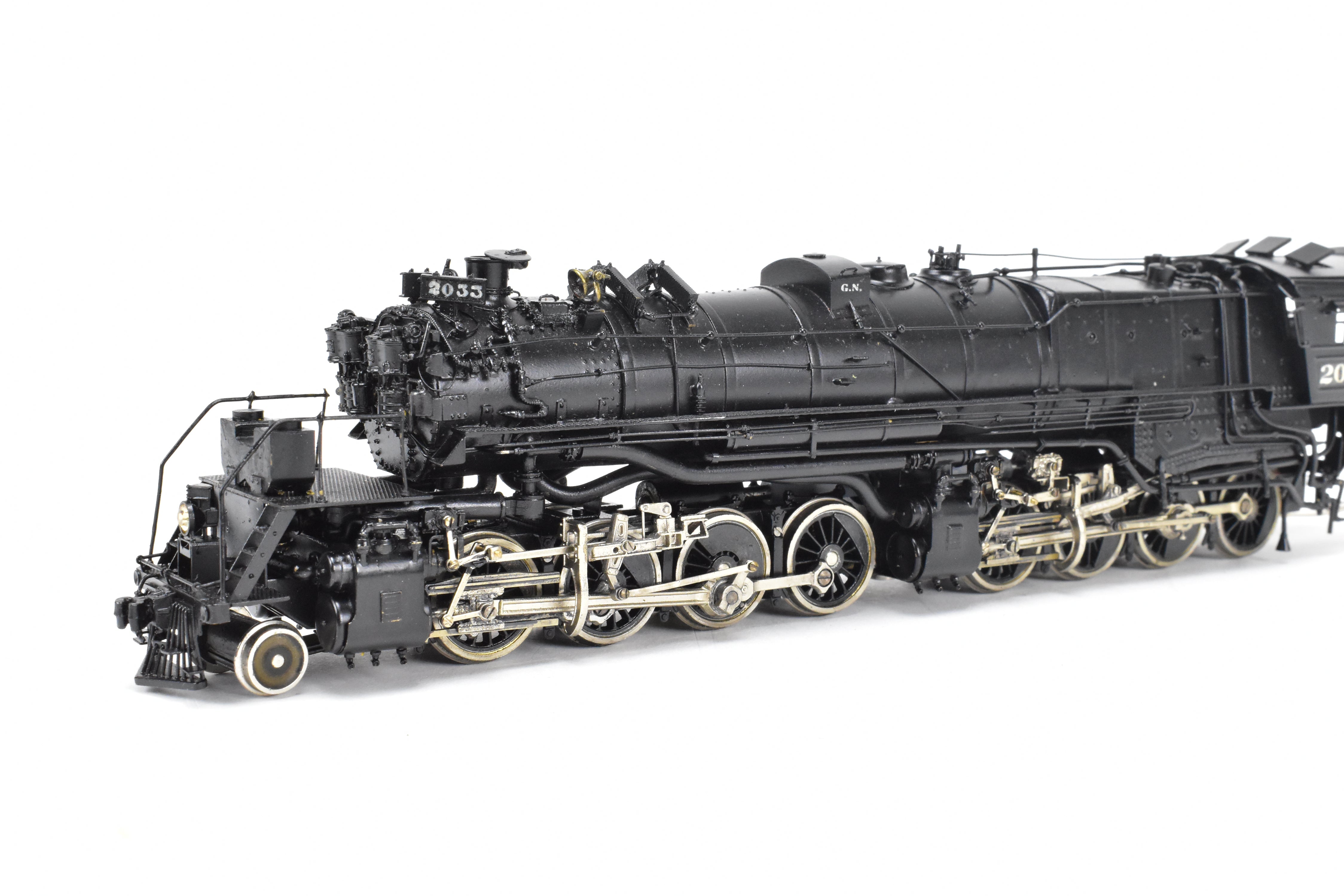 1967 HO Brass PFM - Tenshodo Great Northern 2-8-8-0 Class N-3 Custom Painted No. 2033