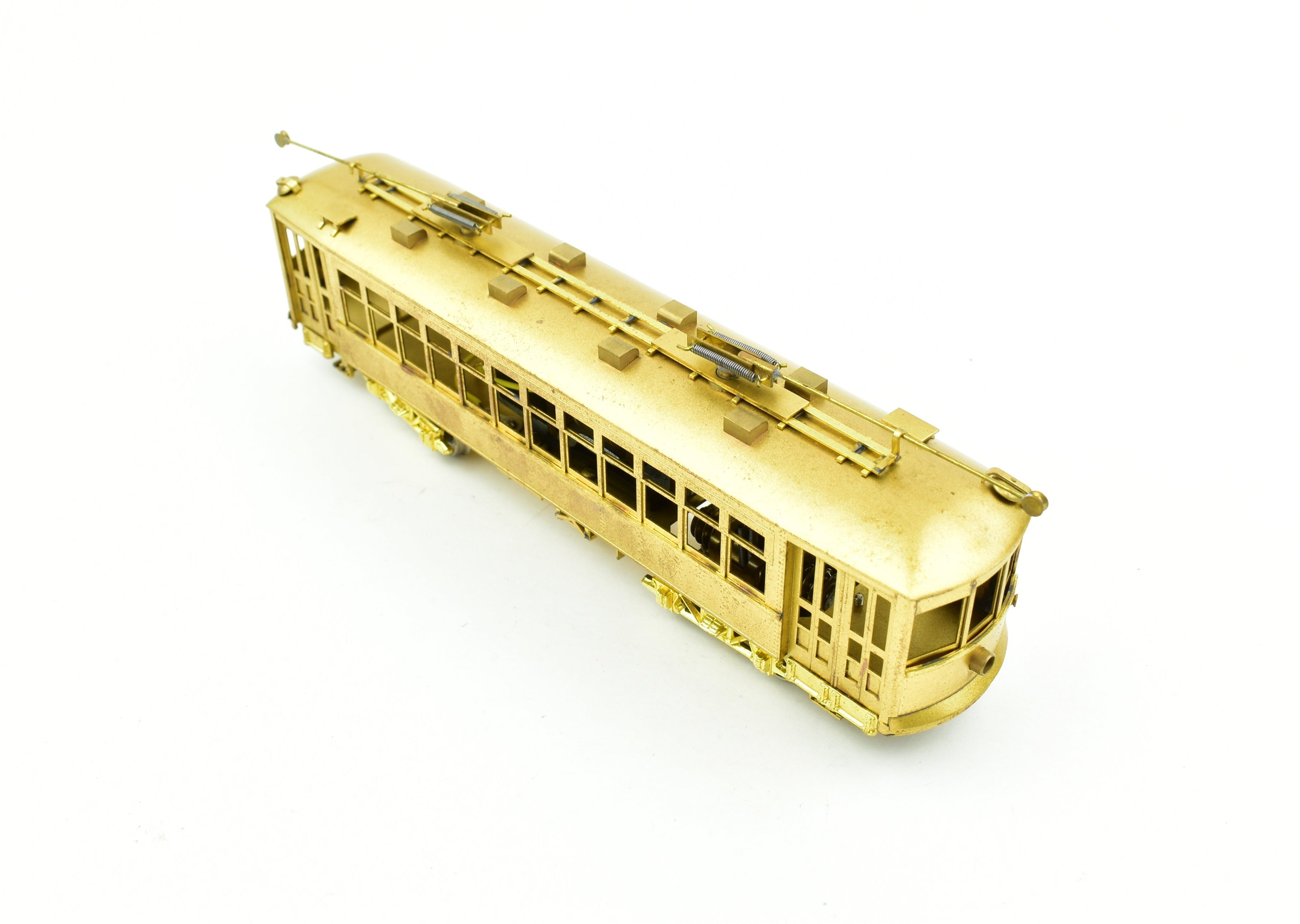 HO Scale Custom Brass Third Avenue Railway System Osgood Bradley Trolley Model by NJ Custom Brass