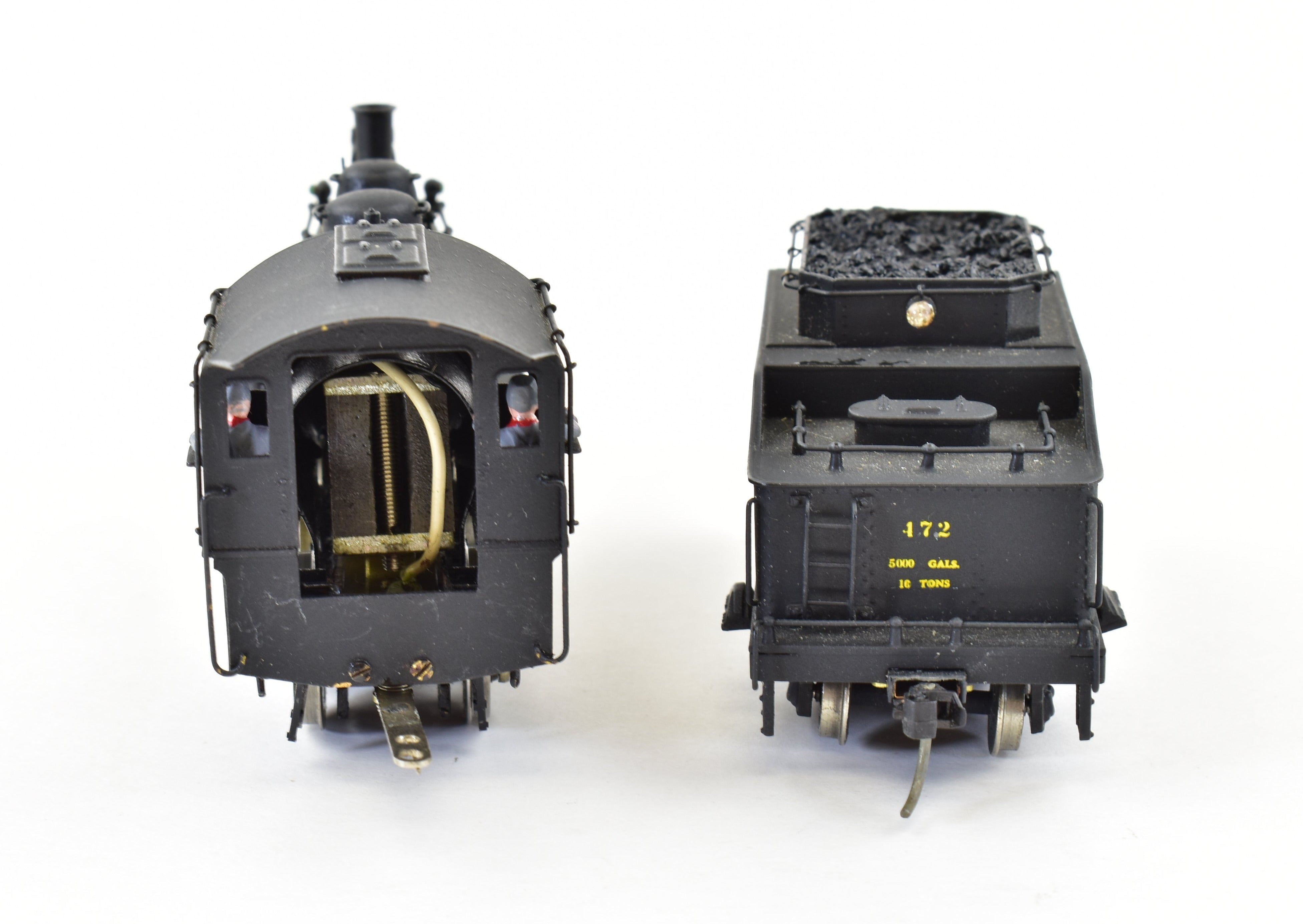 Custom Painted HO Brass Pacific Pike CPR Canadian Pacific Railway D4G 4-6-0 Model
