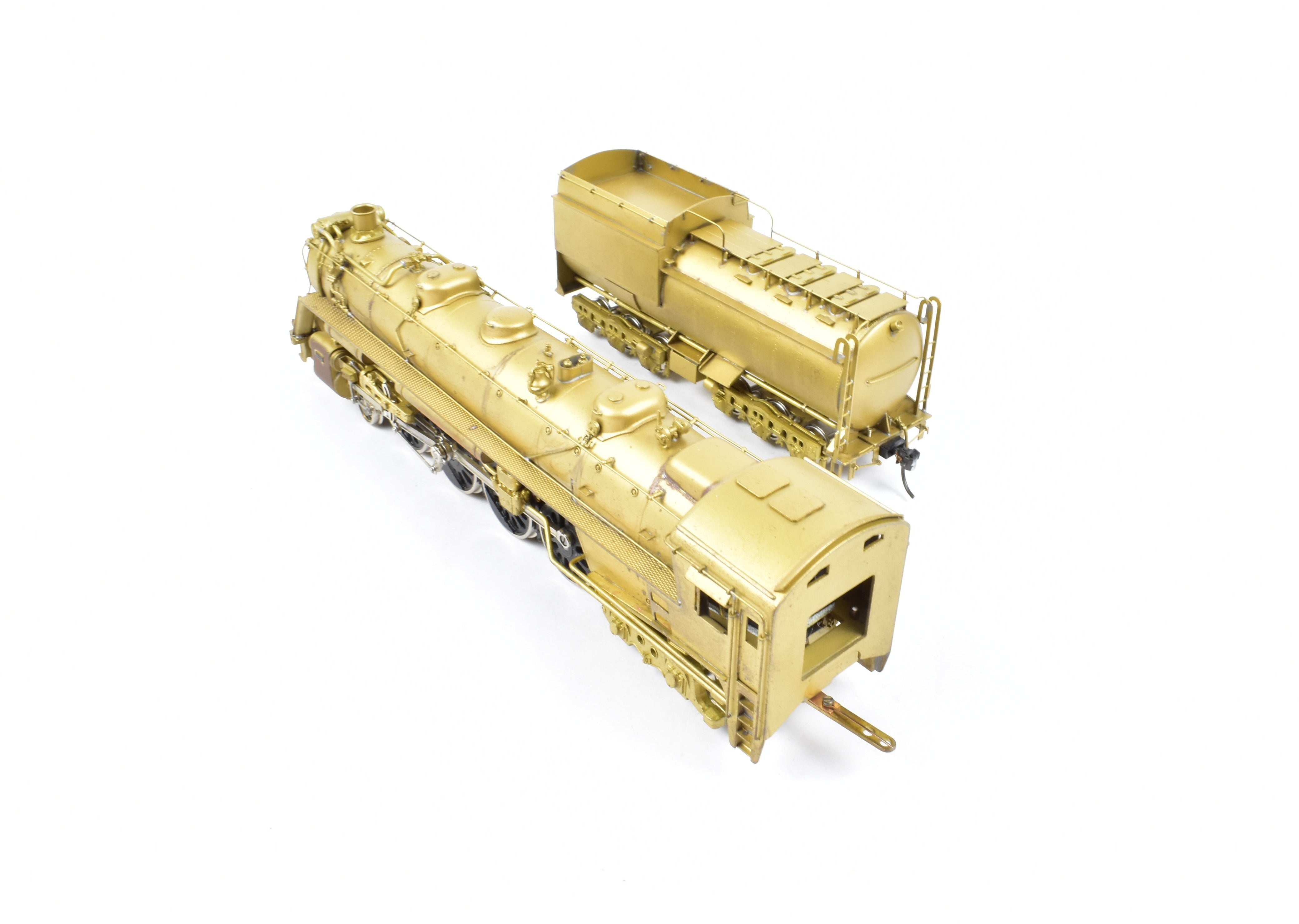 HO Scale Brass Pacific Fast Mail (PFM) Model Train - Toby CNR - Canadian National Railway 4-8-4 Class 6200 U-2G Locomotive