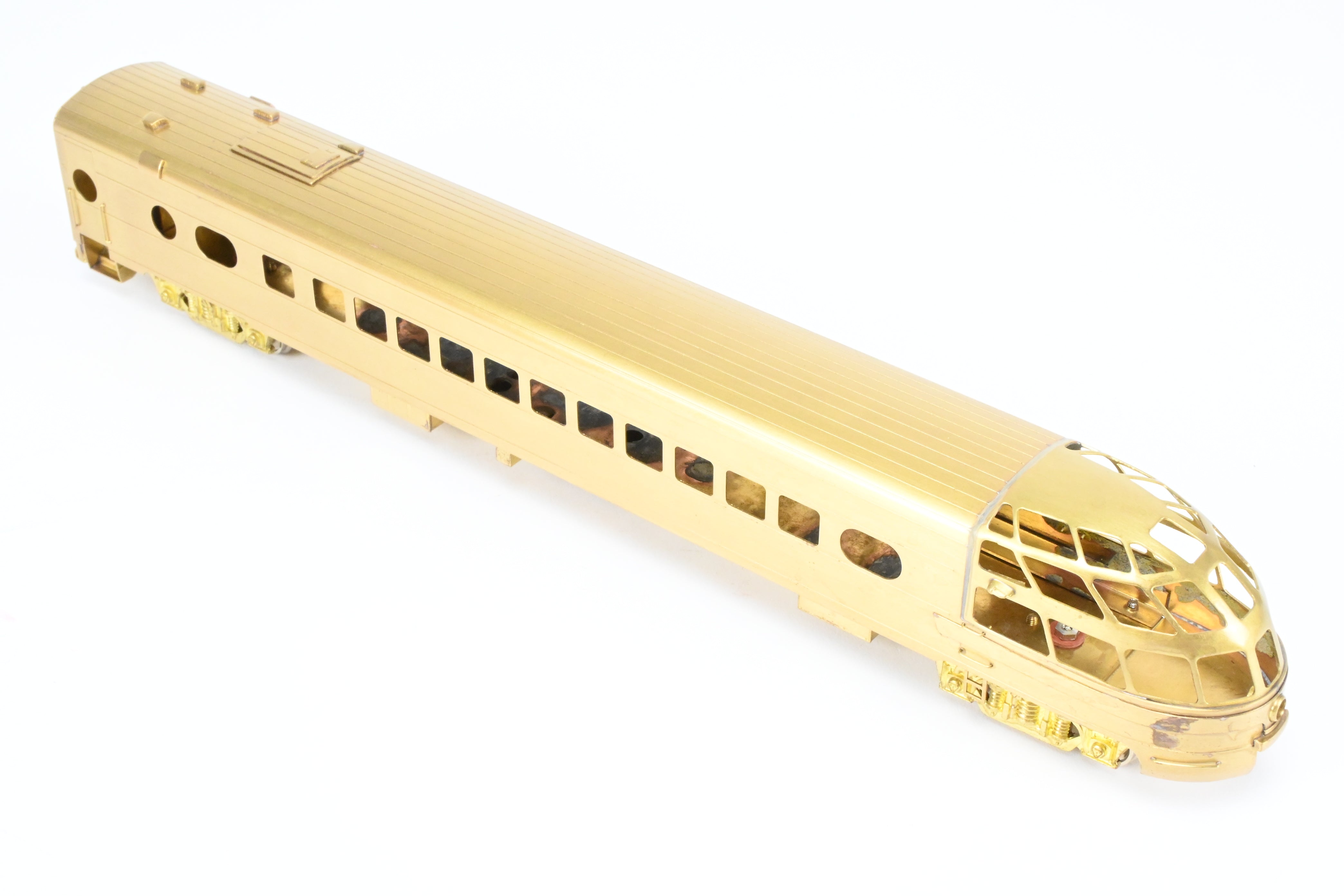 HO Scale Brass Soho Milwaukee Road #186 Rapids Sky Top Lounge Observation Model Train