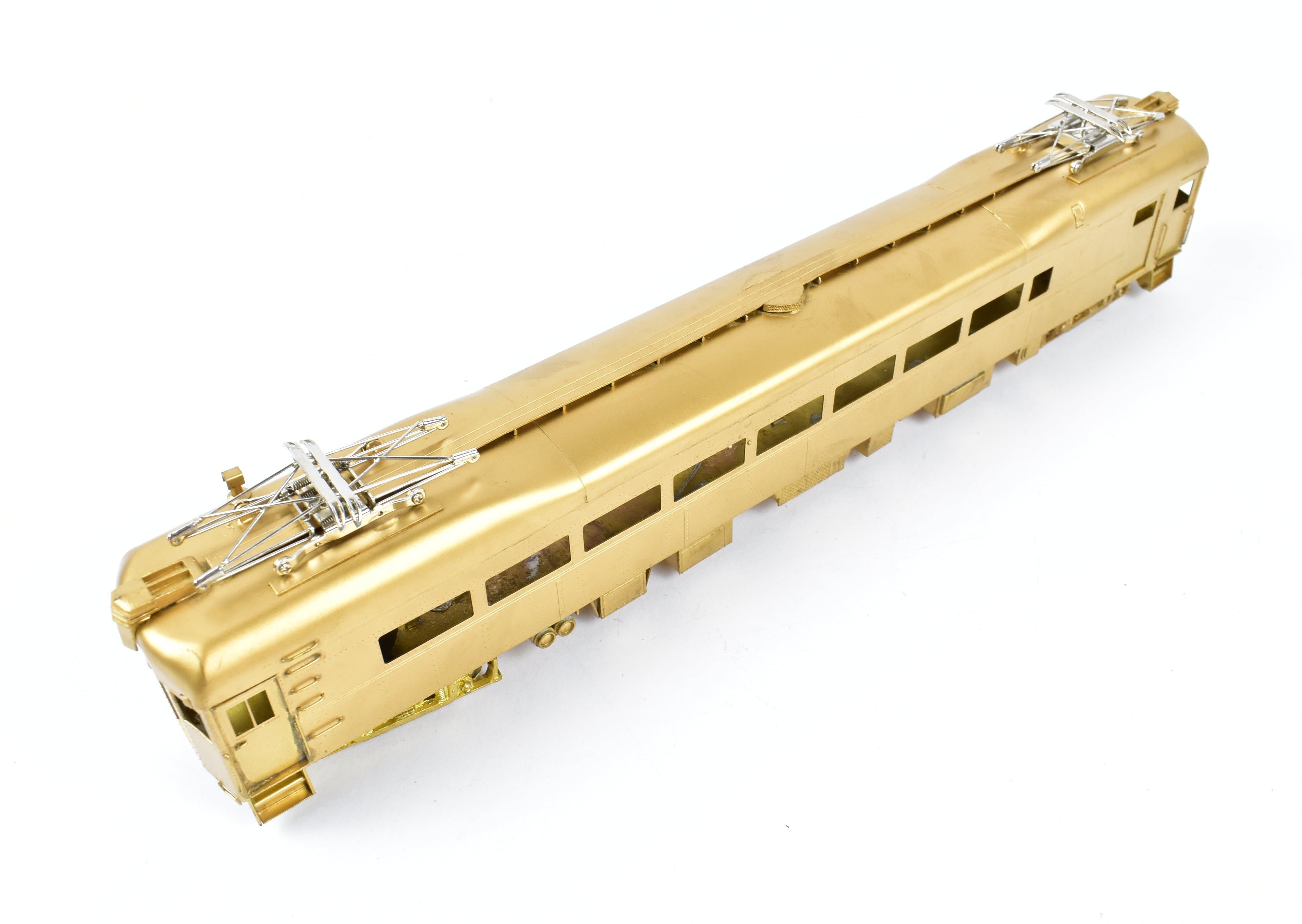 HO Scale Brass NPP Nickel - Plated South Shore Line #100 Combine Model