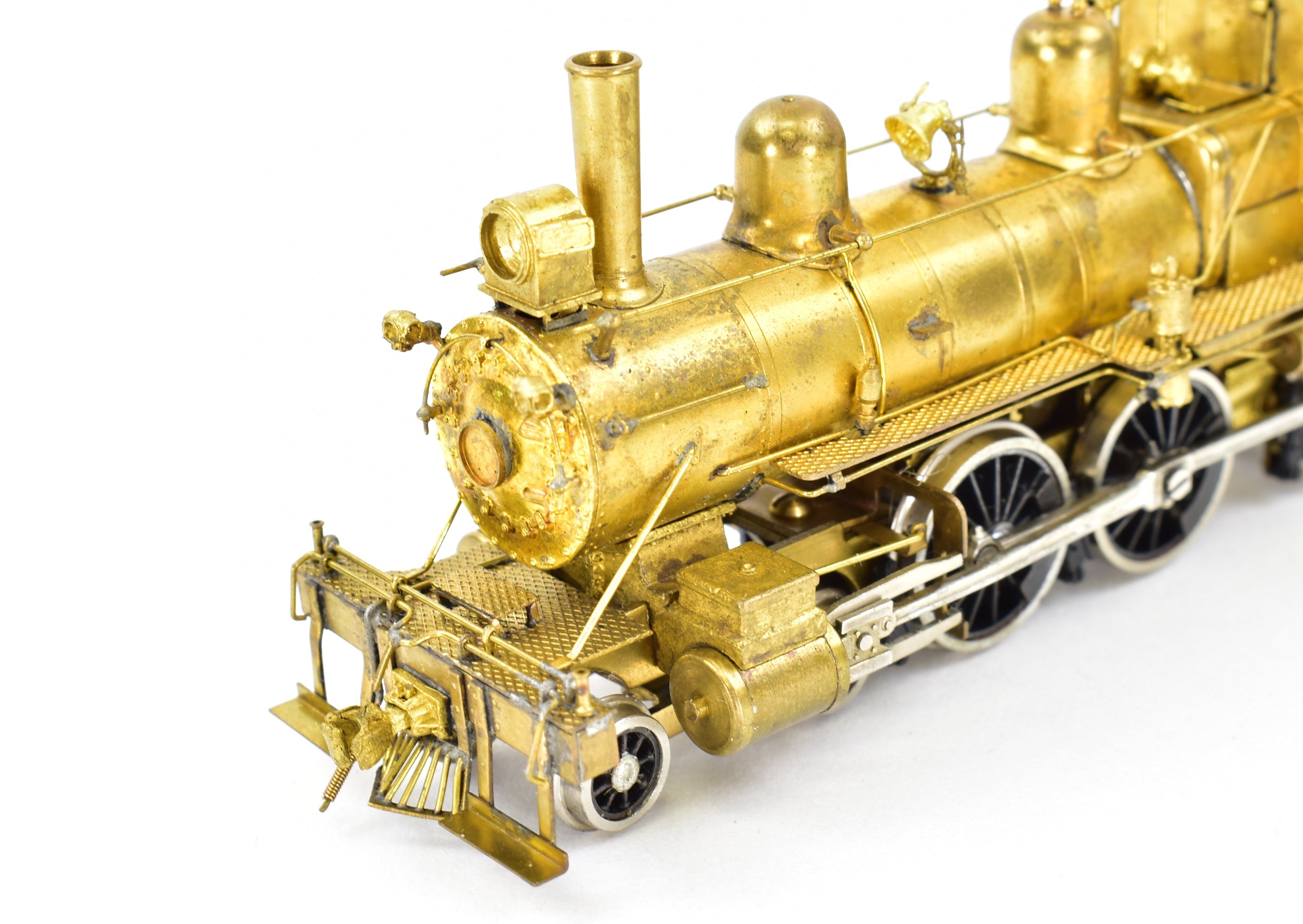HO Scale Brass Nickel-Plated Model Train - CB&Q - Burlington Route K-2 4-6-0 Ten Wheeler, Produced by Nickel Plate Products