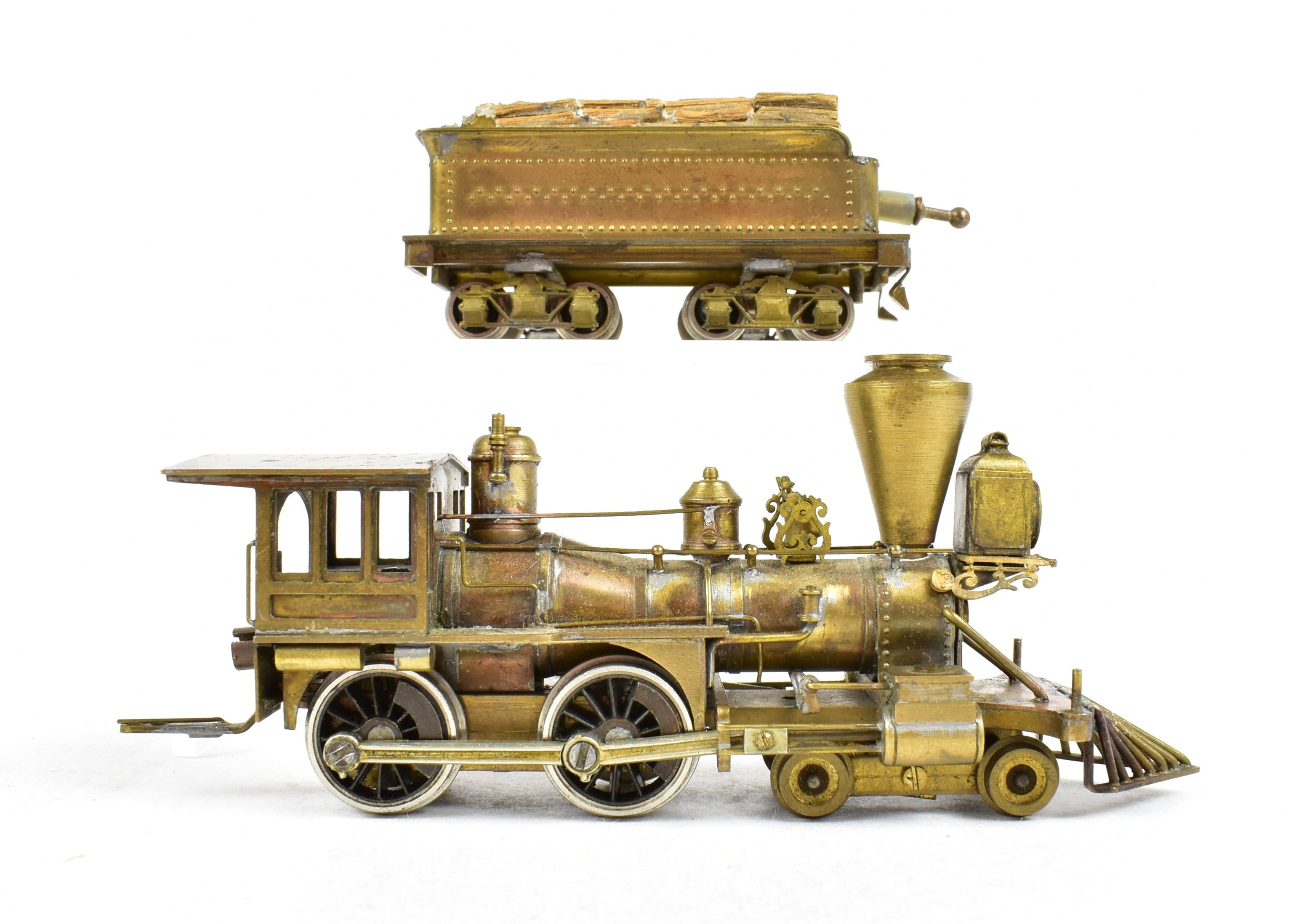 Rare HO Brass M.B. Austin Central Pacific 4-4-0 American Governor Stanford Model