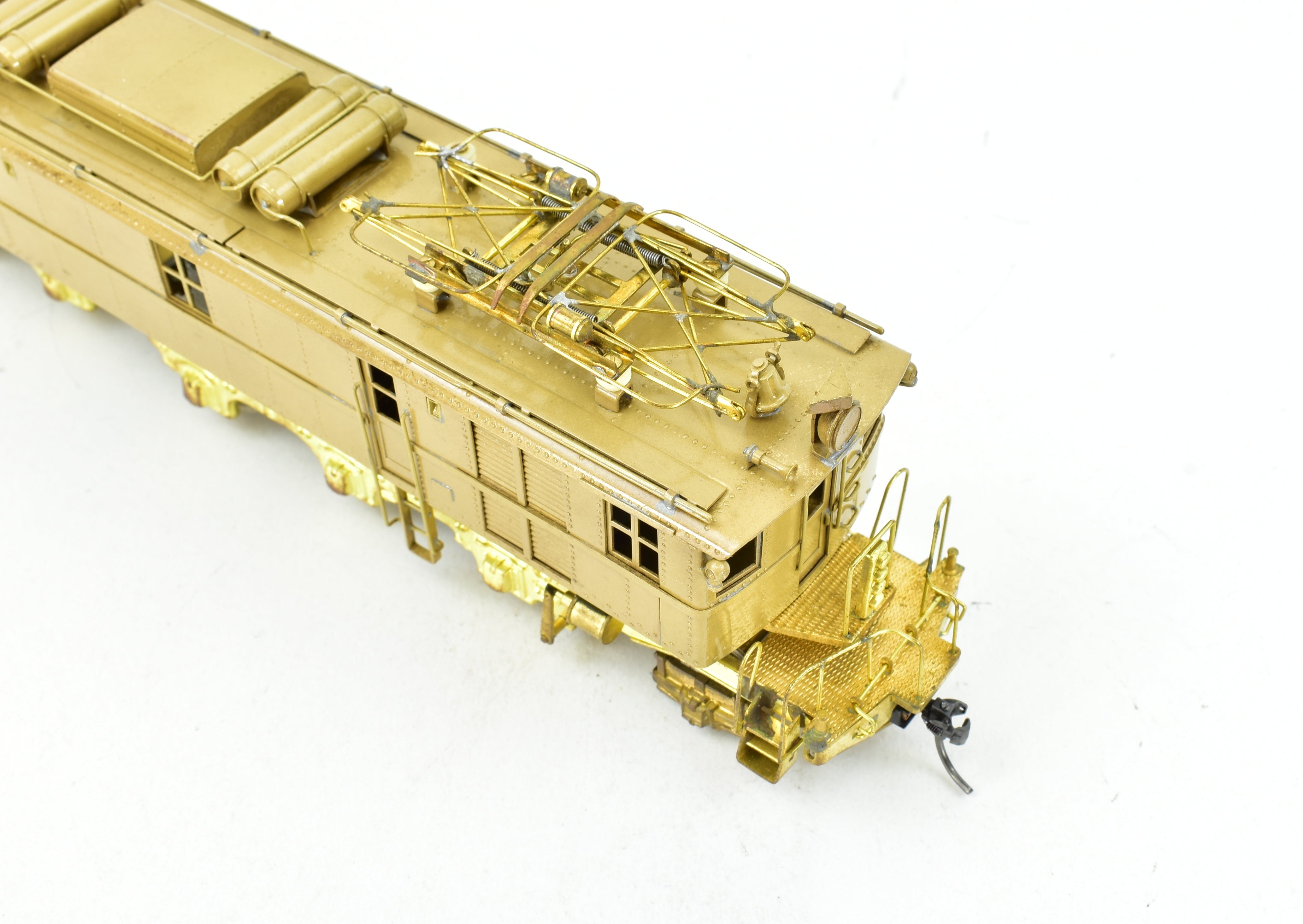 HO Scale Great Northern Y-1 Electric Locomotive by Brass Max Gray in Gray Color