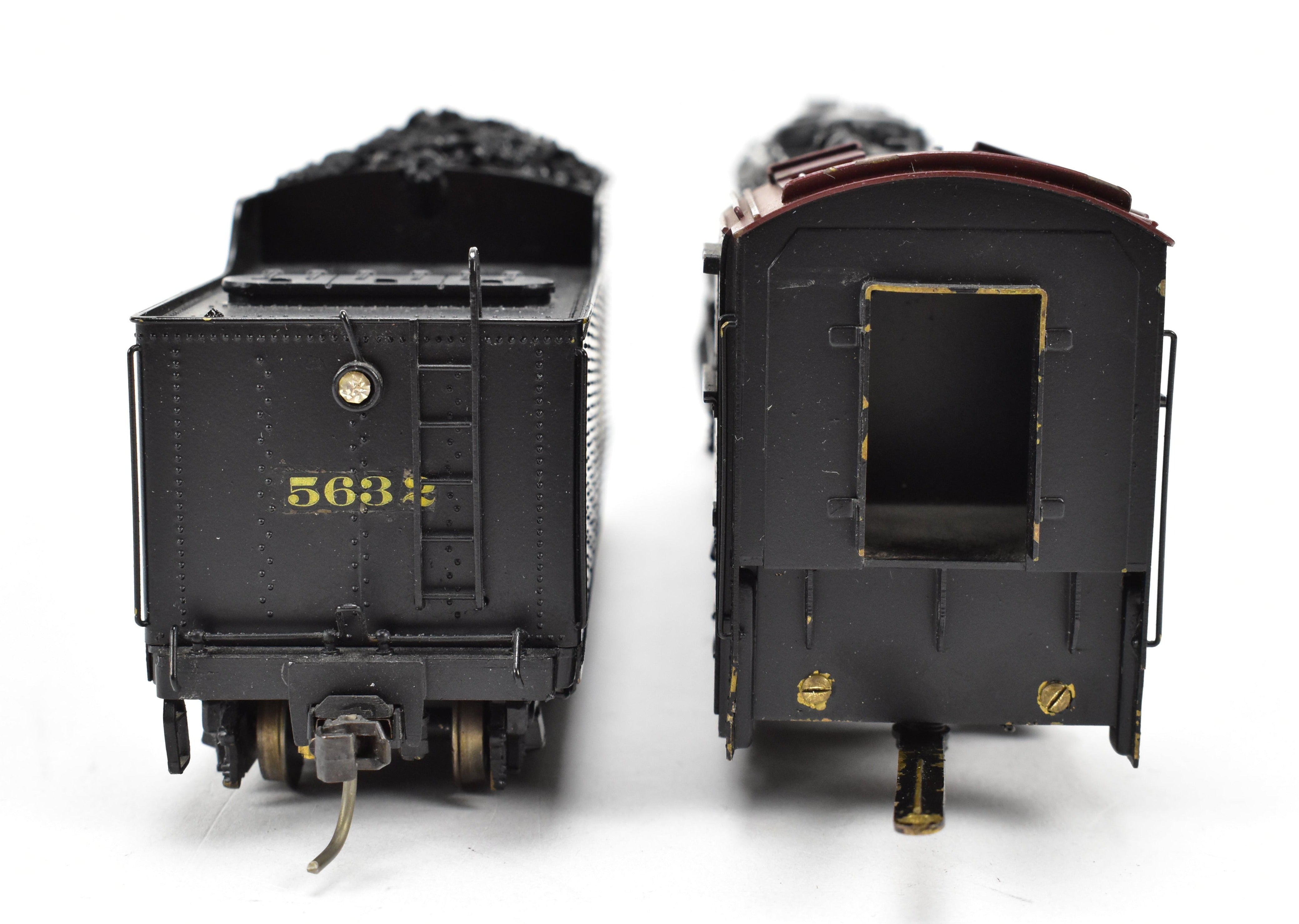 High - Quality HO Scale Brass Pacific Fast Mail Model Train - Toby CB&Q Burlington Route 4 - 8 - 4 Class O - 5, 1961 Run, Crown CP Numbered 5632