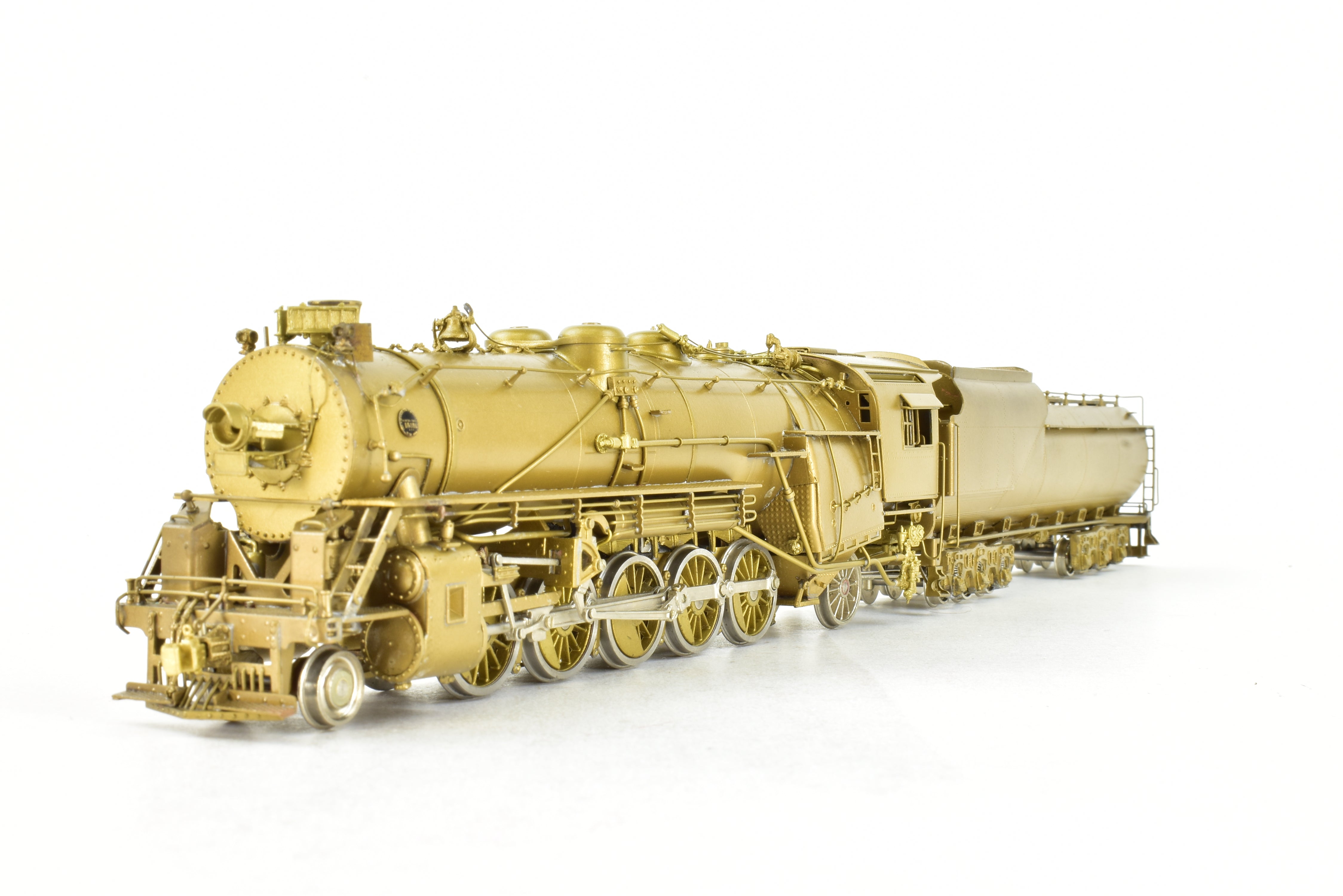 HO Scale Brass Model Train - Chesapeake & Ohio Class B-1 2-10-2 with Pumps on Pilot by NJ Custom Brass