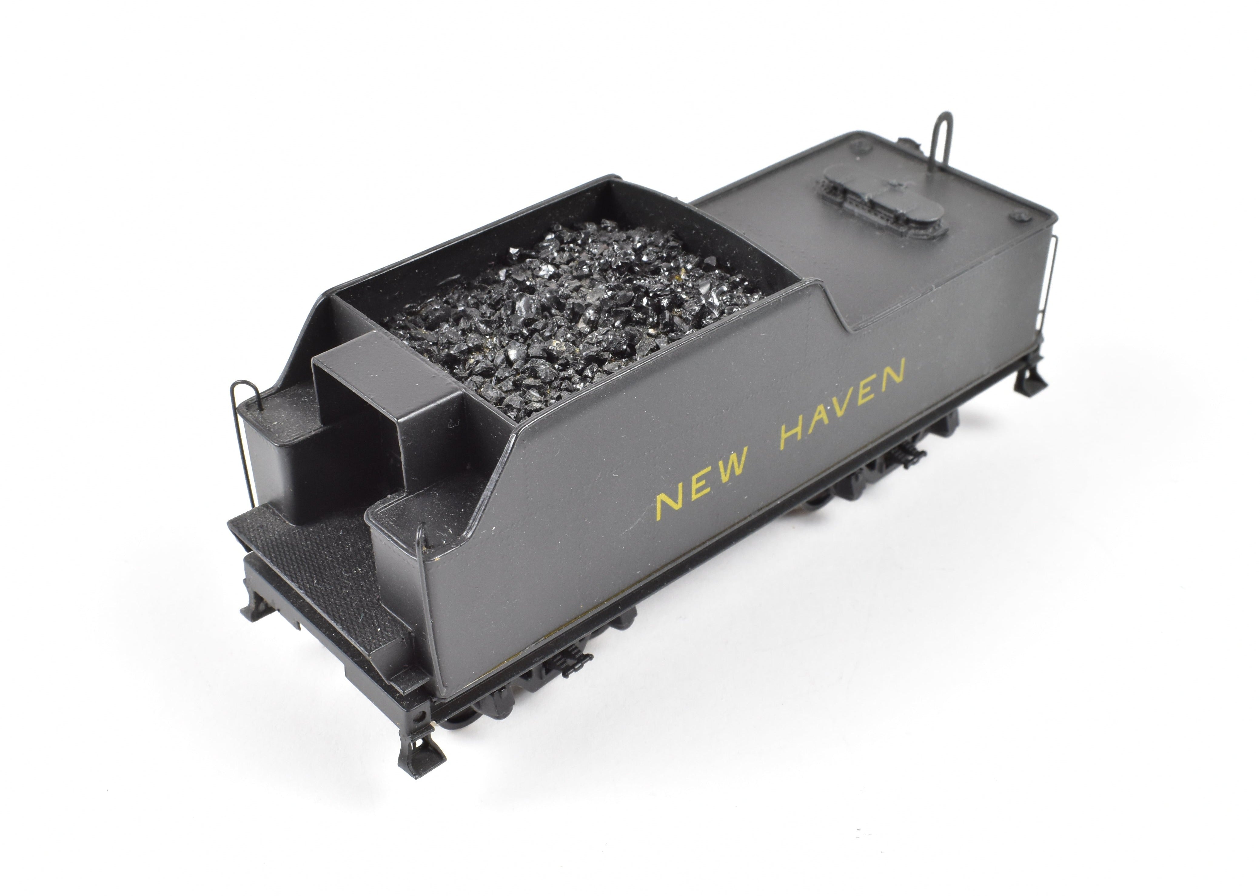 HO Scale Brass Model Train - New Jersey Custom Brass New Haven Class L - 1 2 - 10 - 2 Steam Locomotive with Pilot Mounted Pumps Version