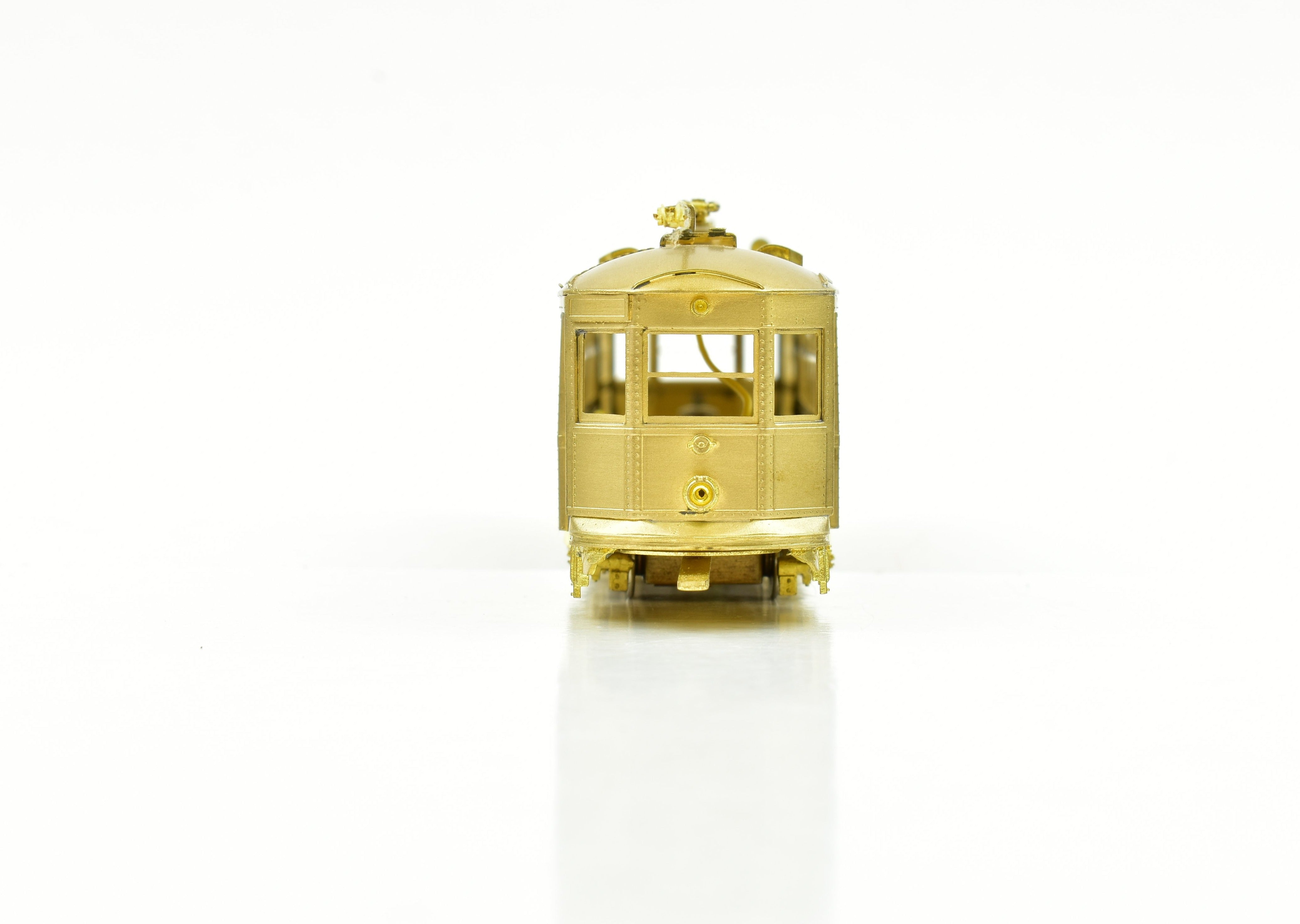 HO Scale Brass MTS Traction BER - 1929 Modified Boston Elevated Railway Type 5 Streetcar