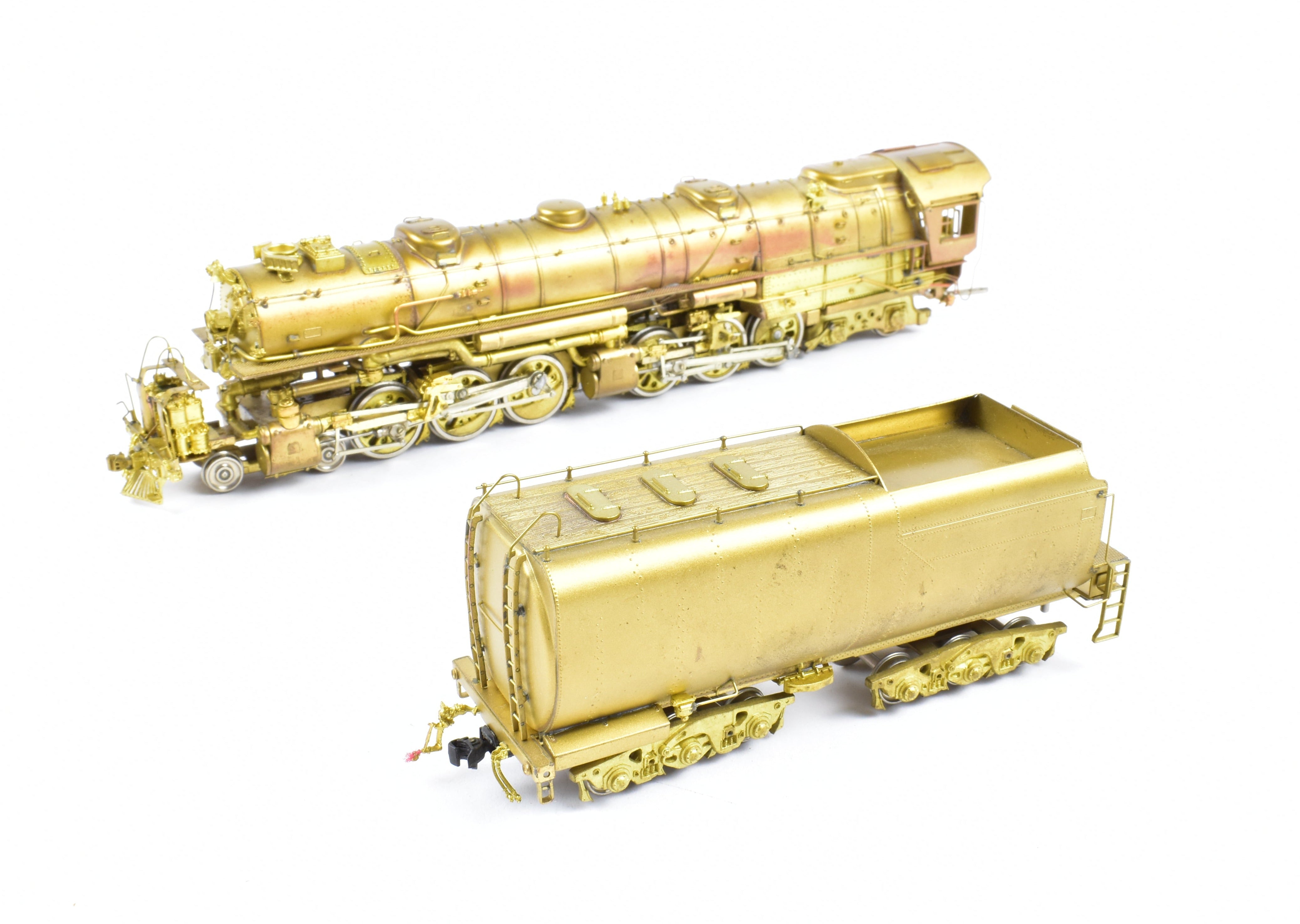 High - Quality HO Scale Brass Key Imports Union Pacific 3900 Class 4 - 6 - 6 - 4 Challenger Coal Version Model Train