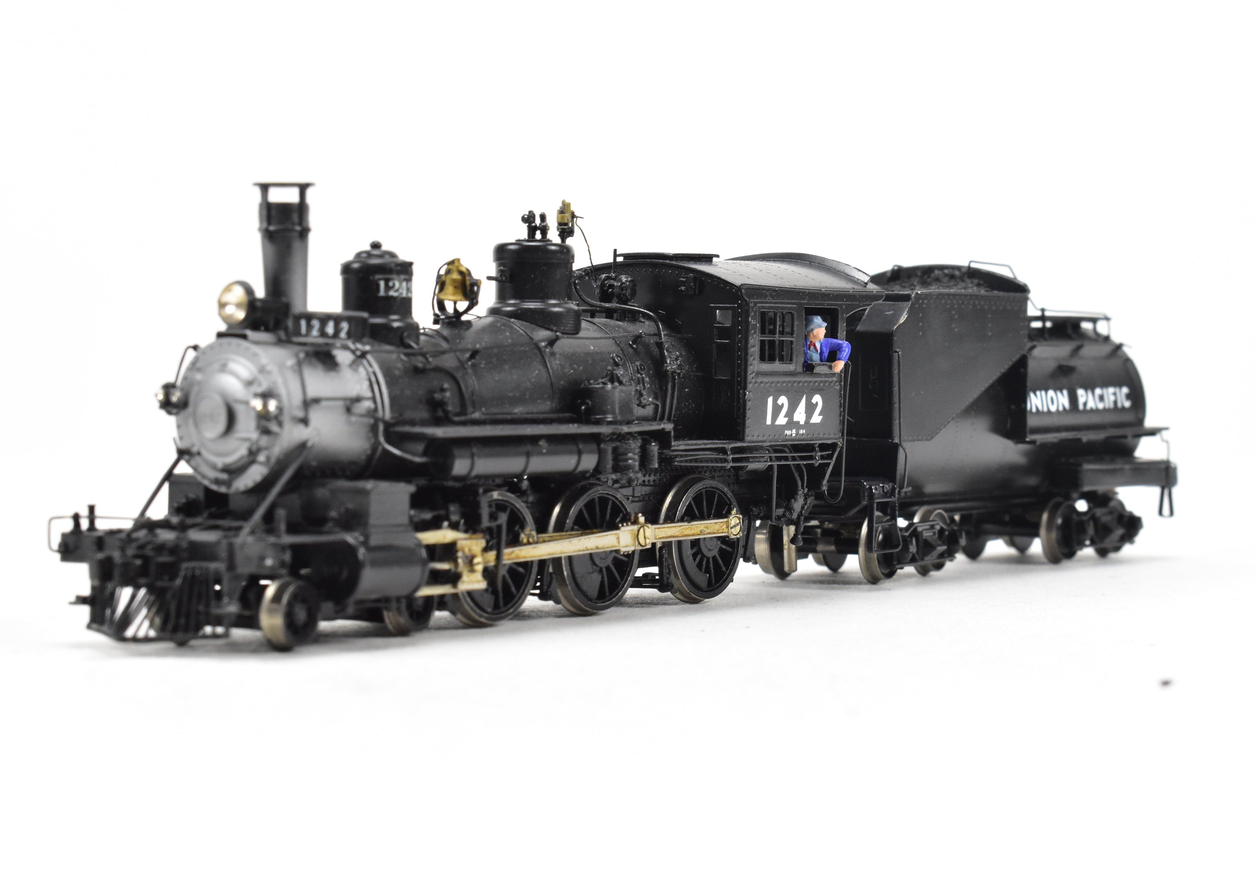 HO Scale Brass Model Train - Sunset Models Union Pacific 4-6-0 Locomotive 1242 in ReBoxx Packaging