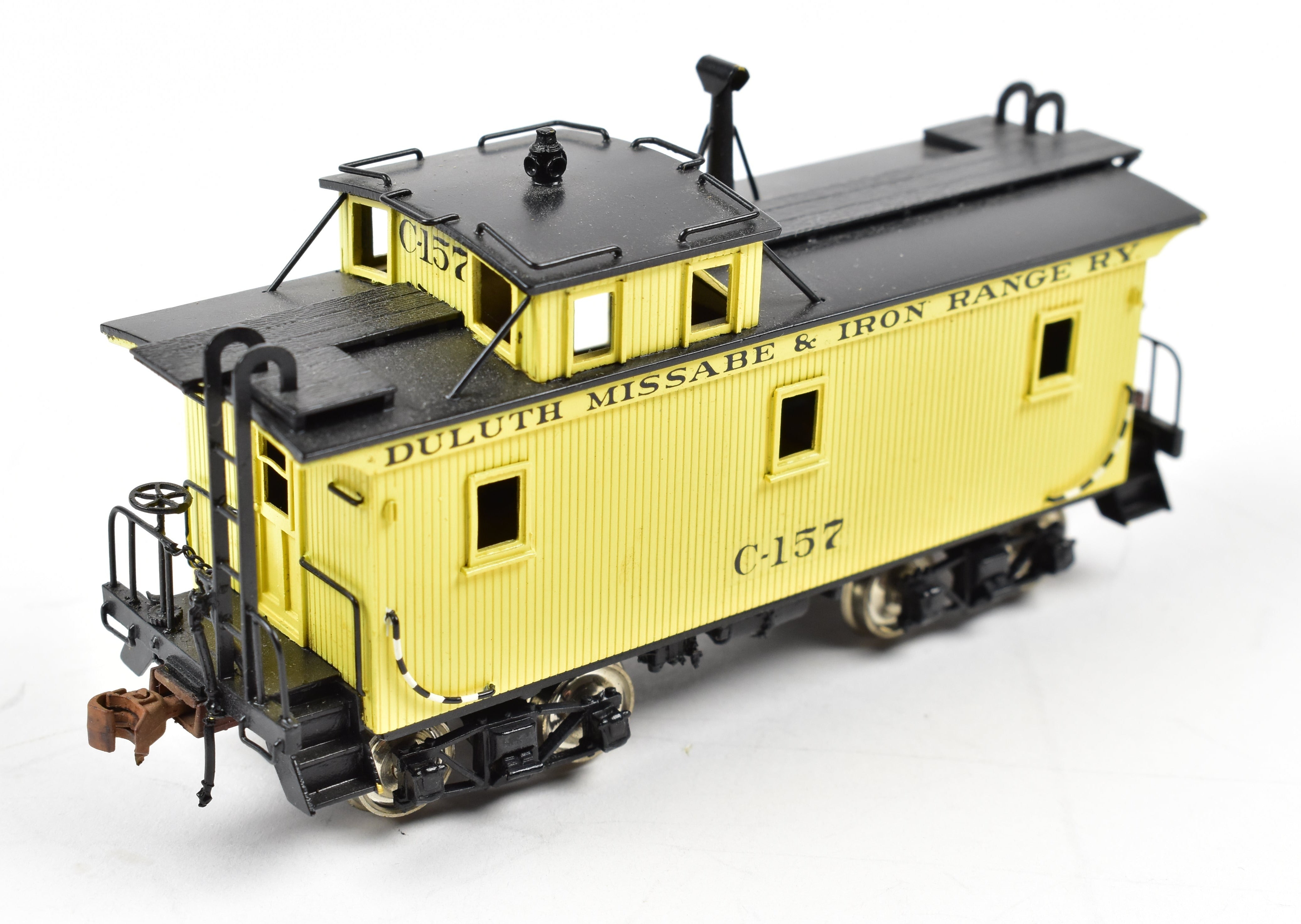 HO Scale Brass SKI Duluth Missabe & Iron Range Wood Caboose FP Model C-157