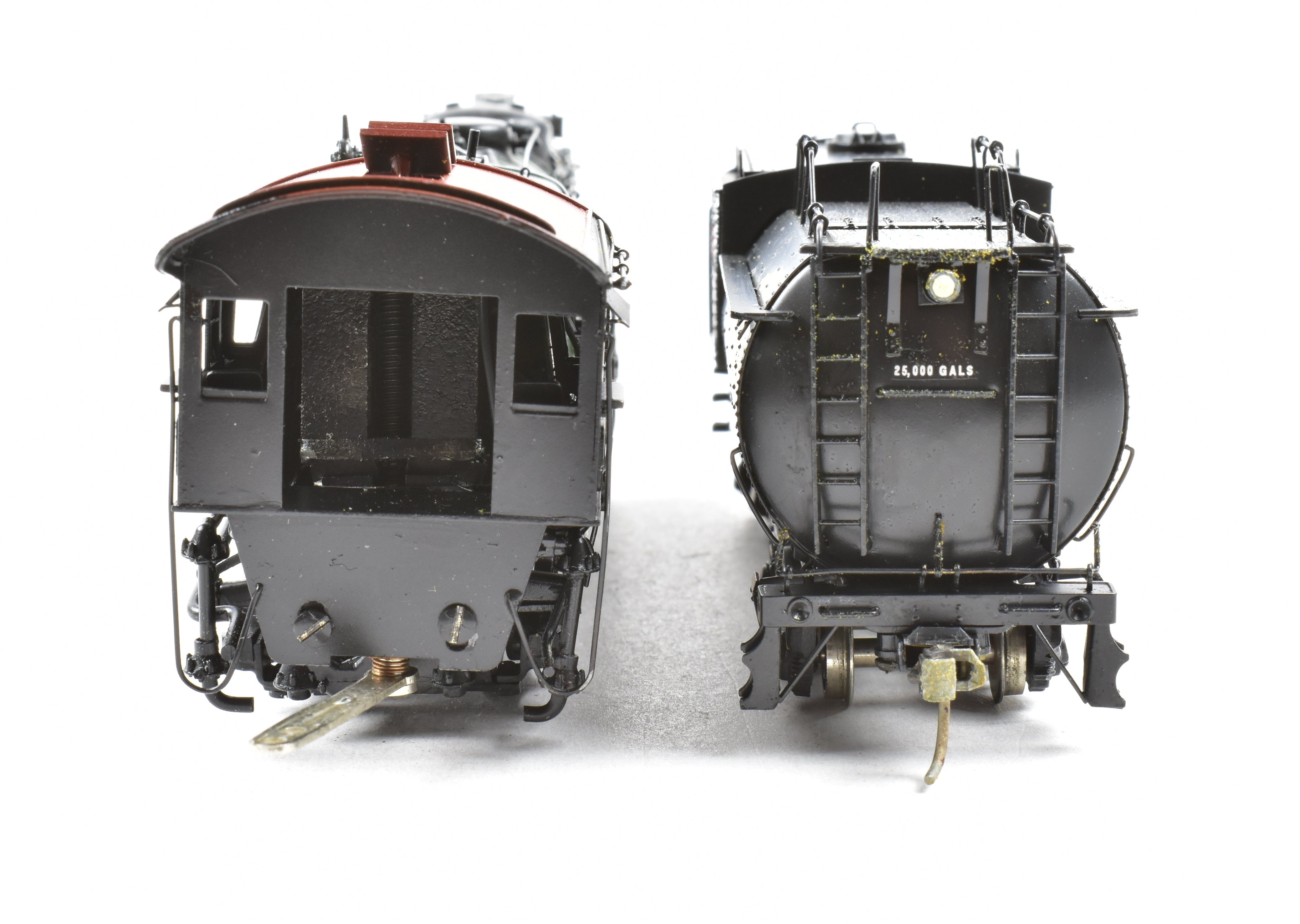 High - Quality HO Scale Brass PFM - Tenshodo Great Northern Class Q - 1 2 - 10 - 2 Model Train with Custom - Painted Glacier Park Design