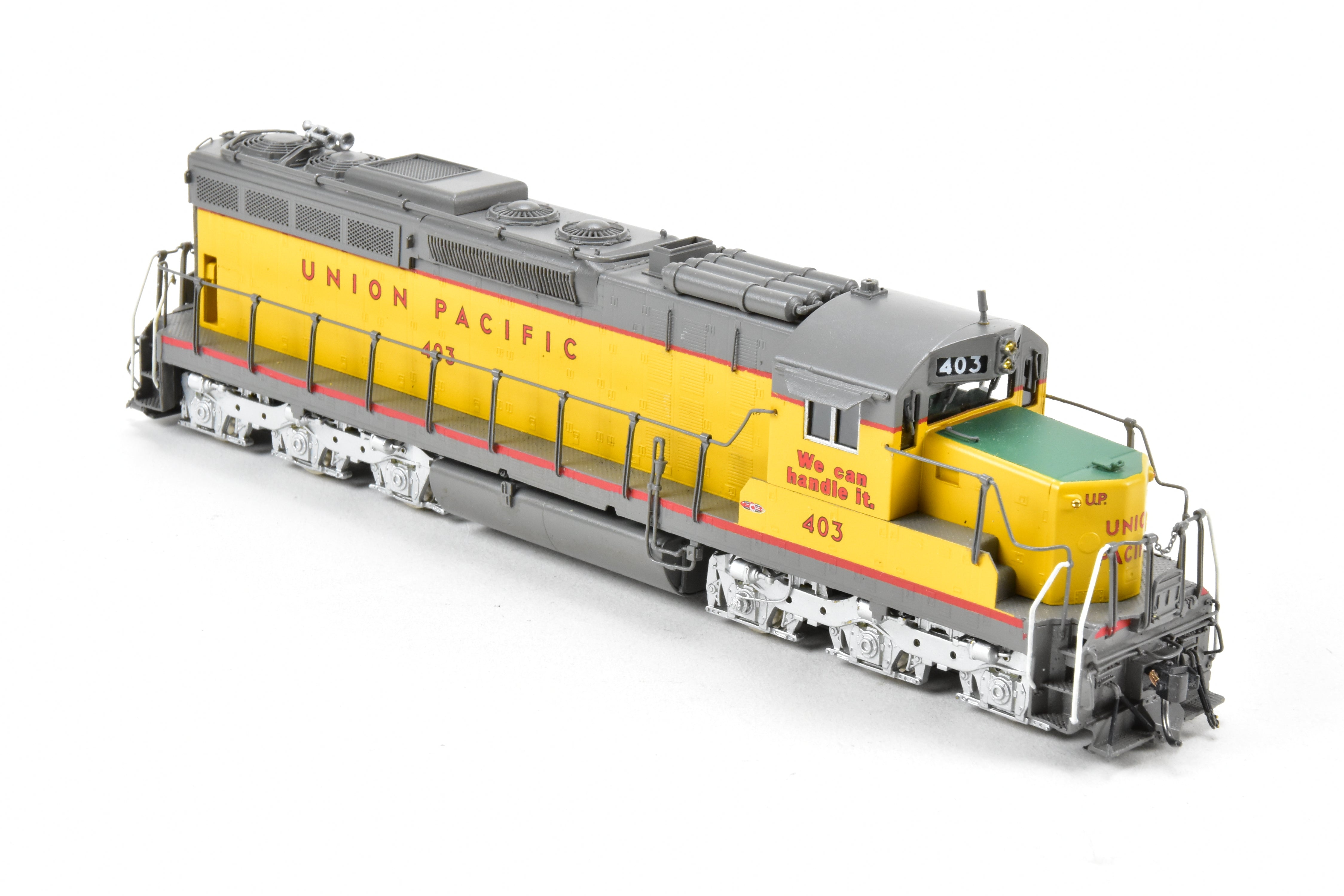 Custom Painted HO Brass Union Pacific EMD SD24 2400 HP Low Hood No. 403