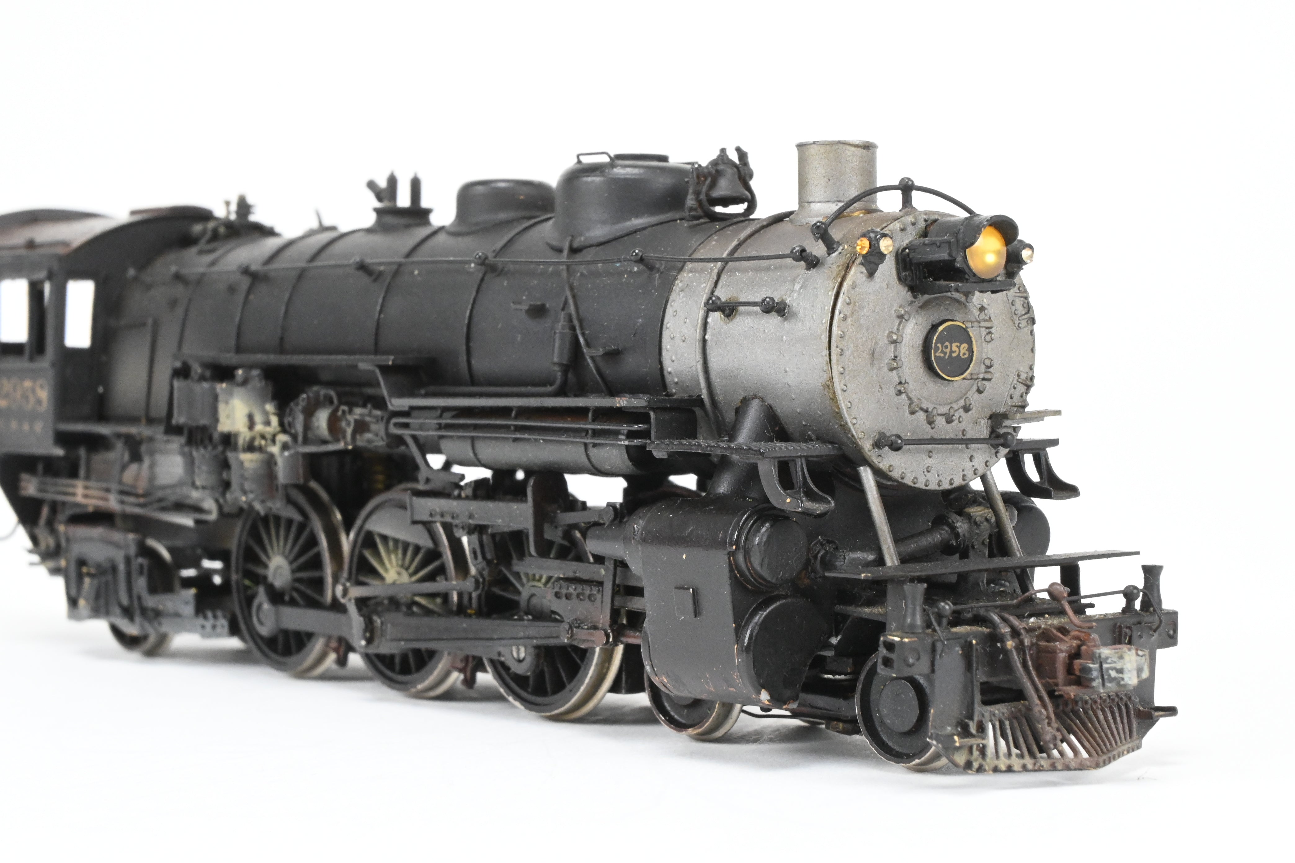 HO Scale Brass LMB CB&Q Burlington Route S-3 4-6-2 Pacific Custom Painted by Roger Miller