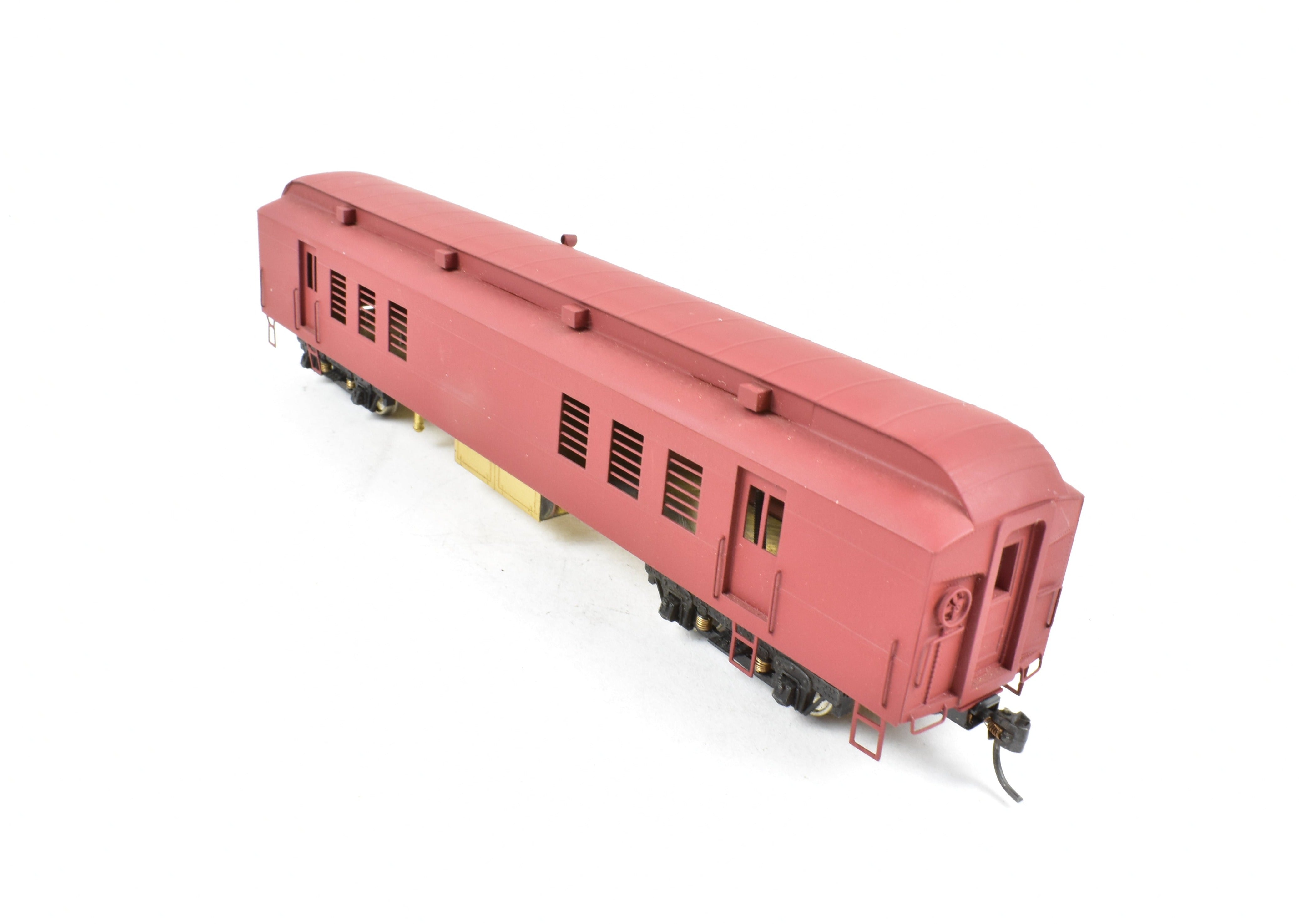 HO Scale Brass Lambert 60-foot Heavyweight RPO with Central Valley Metal Wheel Trucks