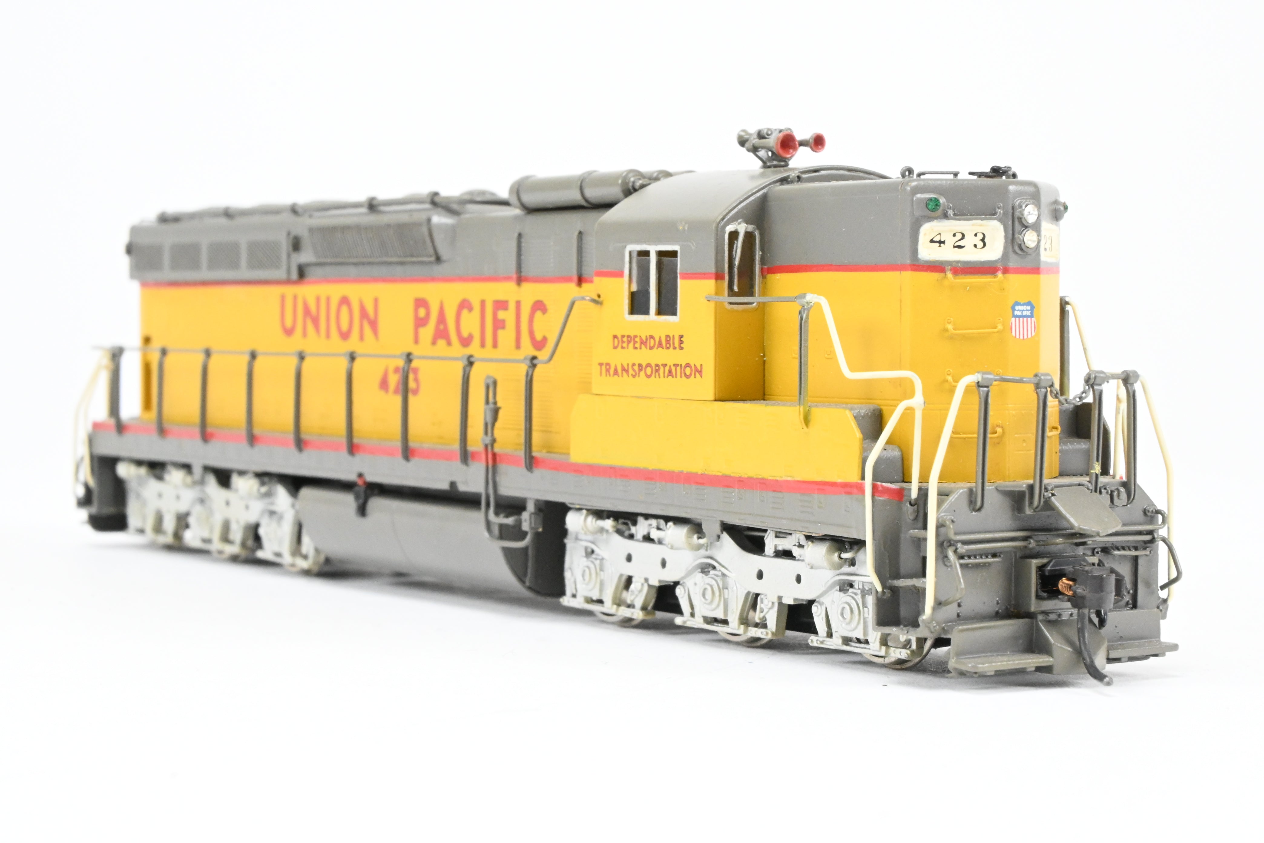 HO Brass Oriental Limited UP EMD SD24 2400 HP High Hood Custom Paint #423