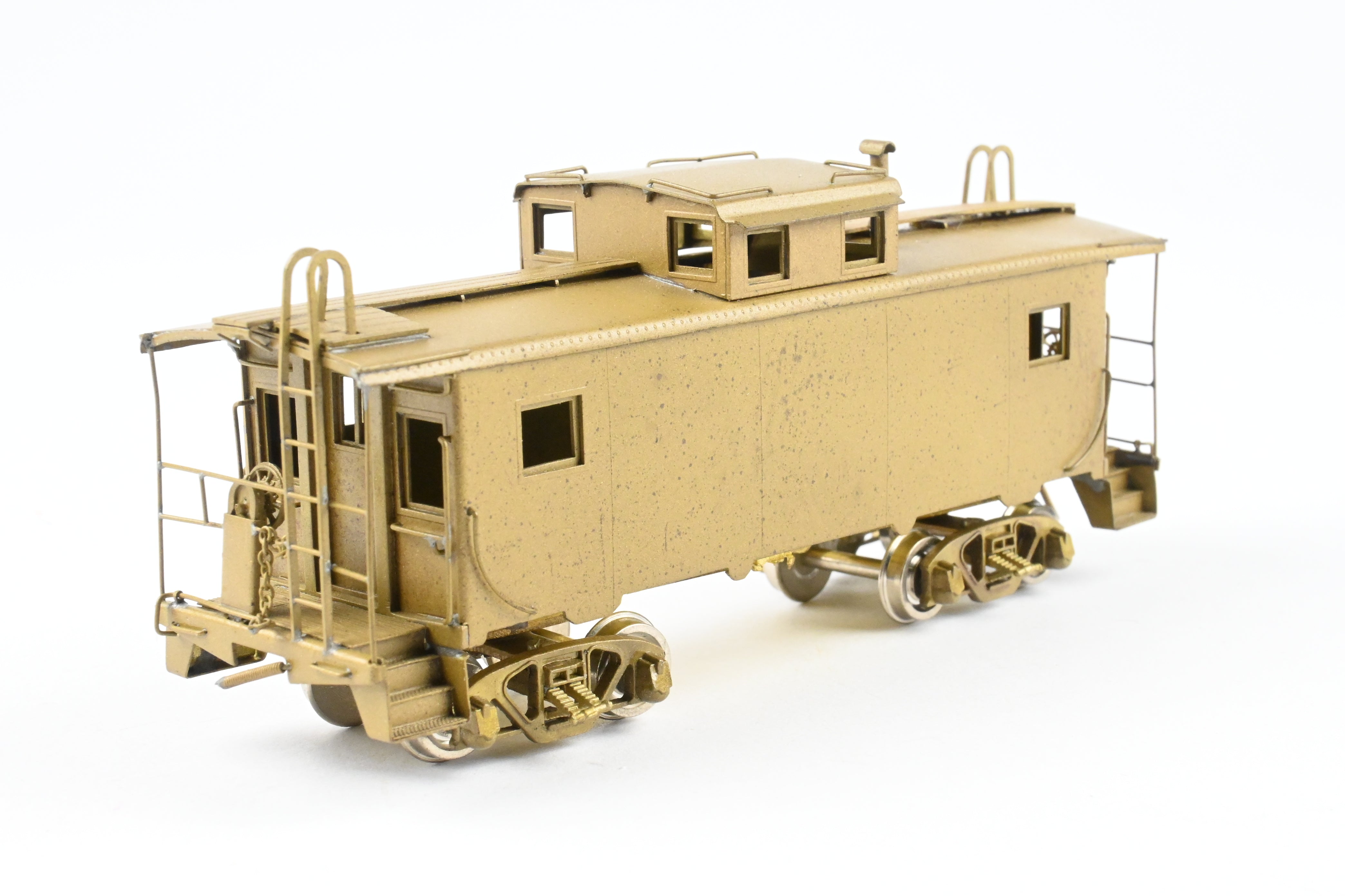 HO Scale Brass NKP - Nickel Plate Road 700 Series Steel Caboose with Custom Trucks
