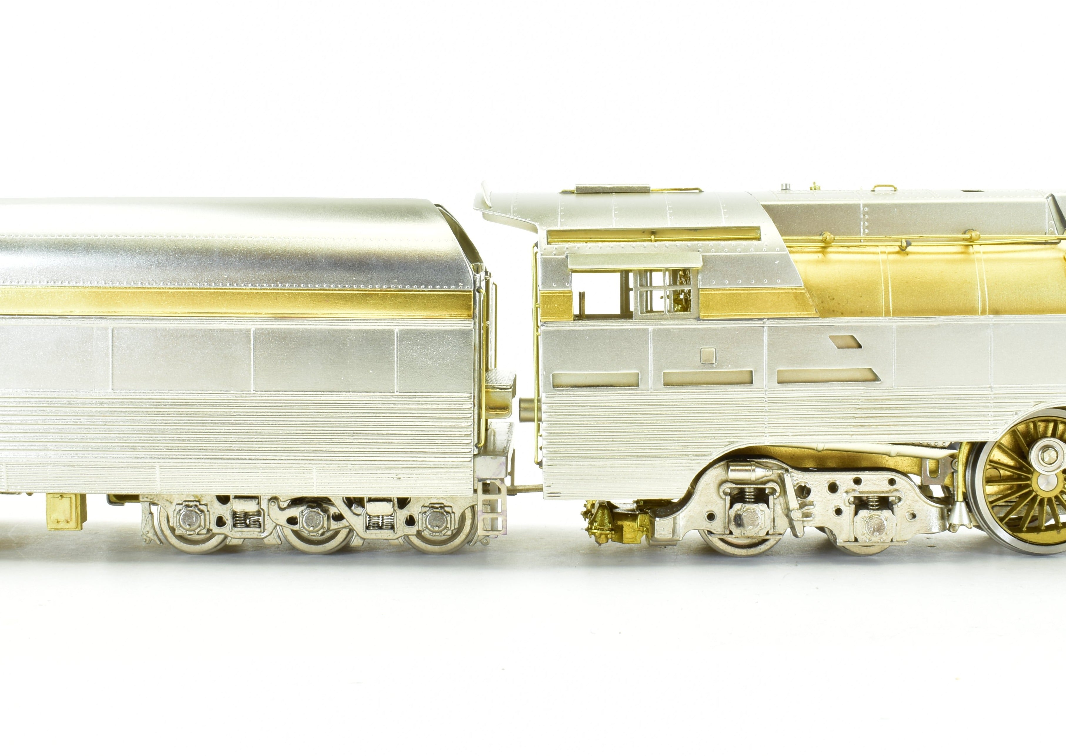 HO Scale Custom Brass Chesapeake & Ohio L-1 4-6-4 Streamlined Hudson Model Locomotive by NJ Custom Brass