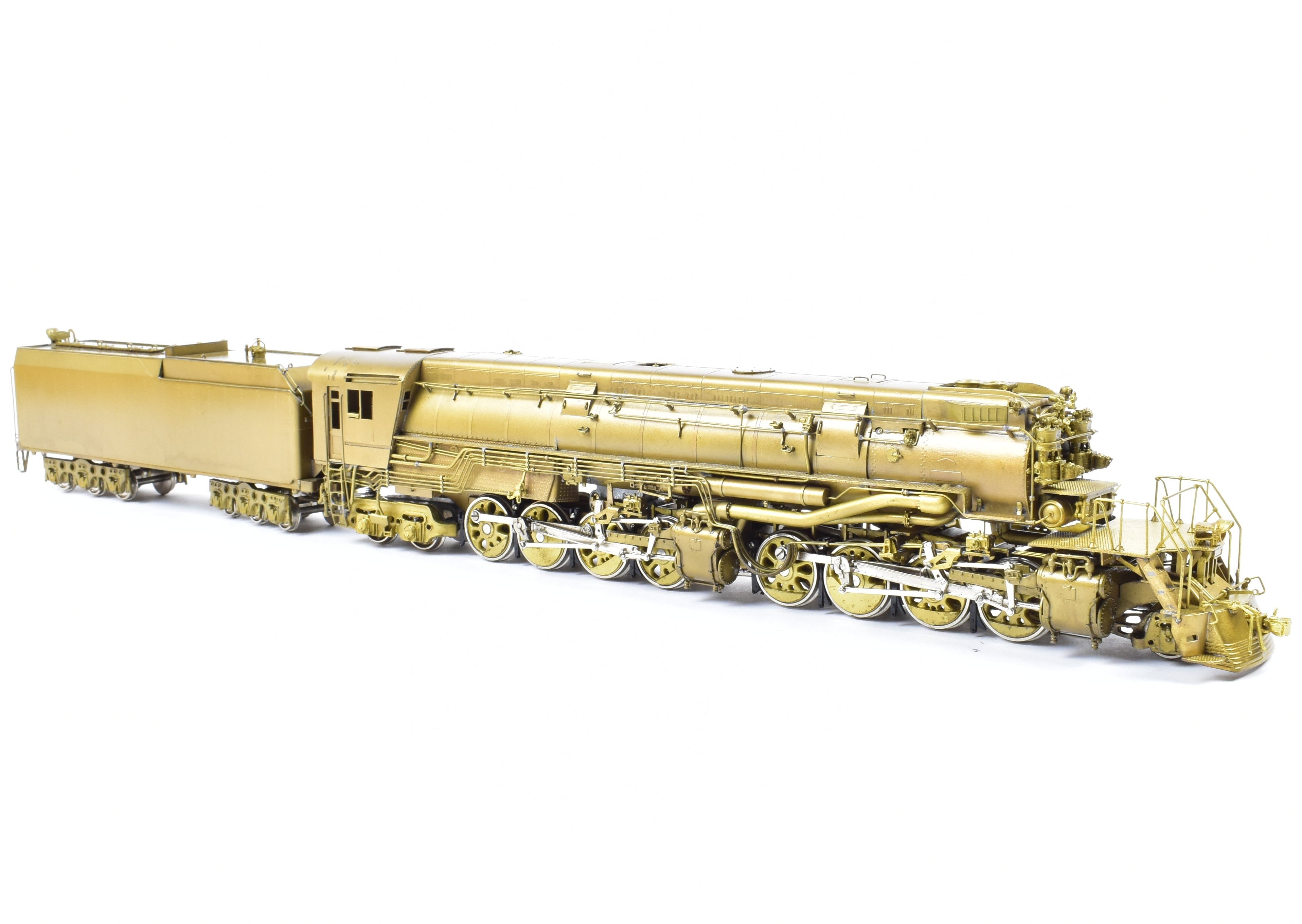 HO Scale Brass Model Train - Sunset Models' Southern Pacific AC - 9 2 - 8 - 8 - 4 Yellowstone in Yellow Color
