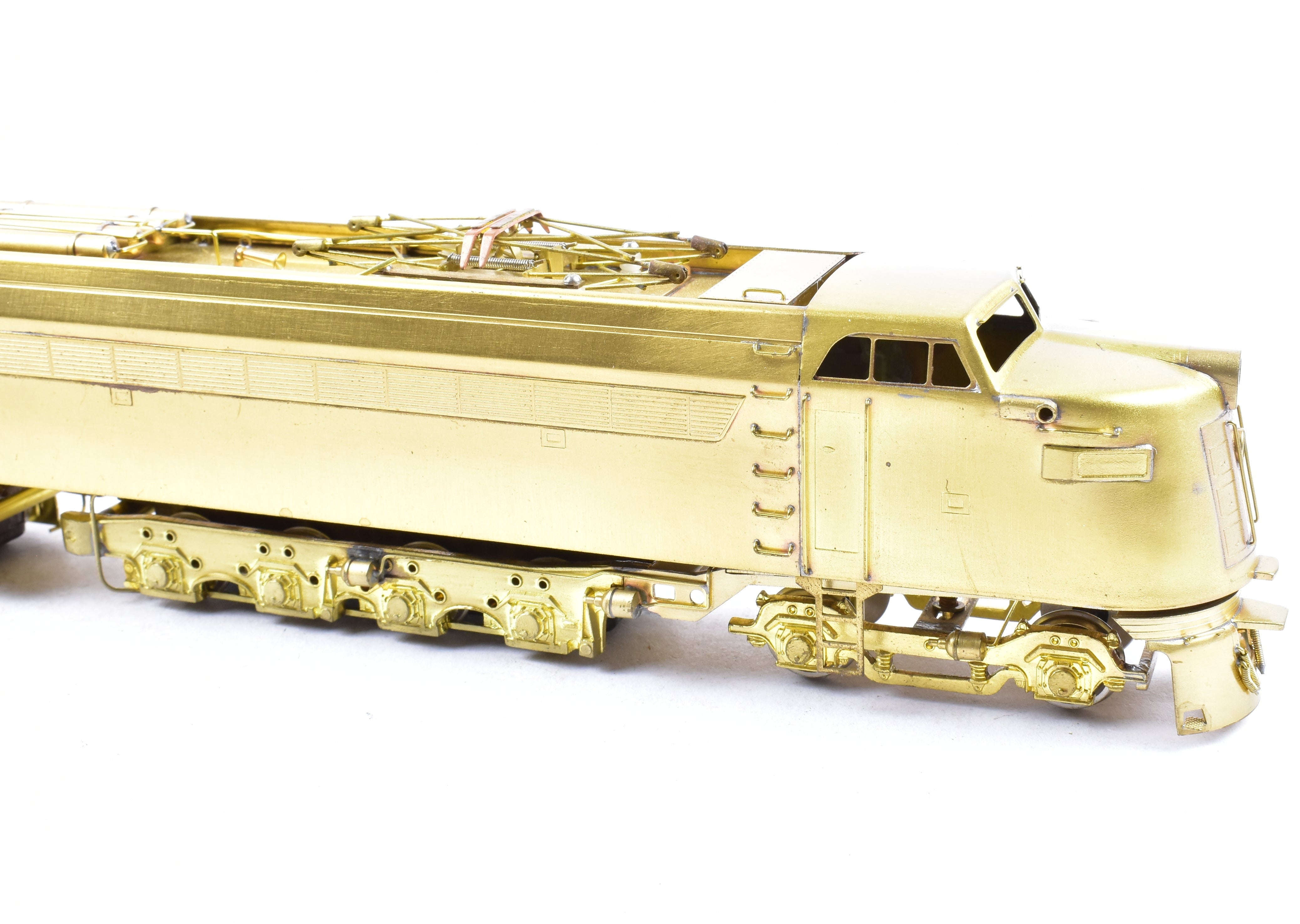 HO Scale Custom Brass Model - Great Northern General Electric W-1 Electric Locomotive from NJ Custom Brass