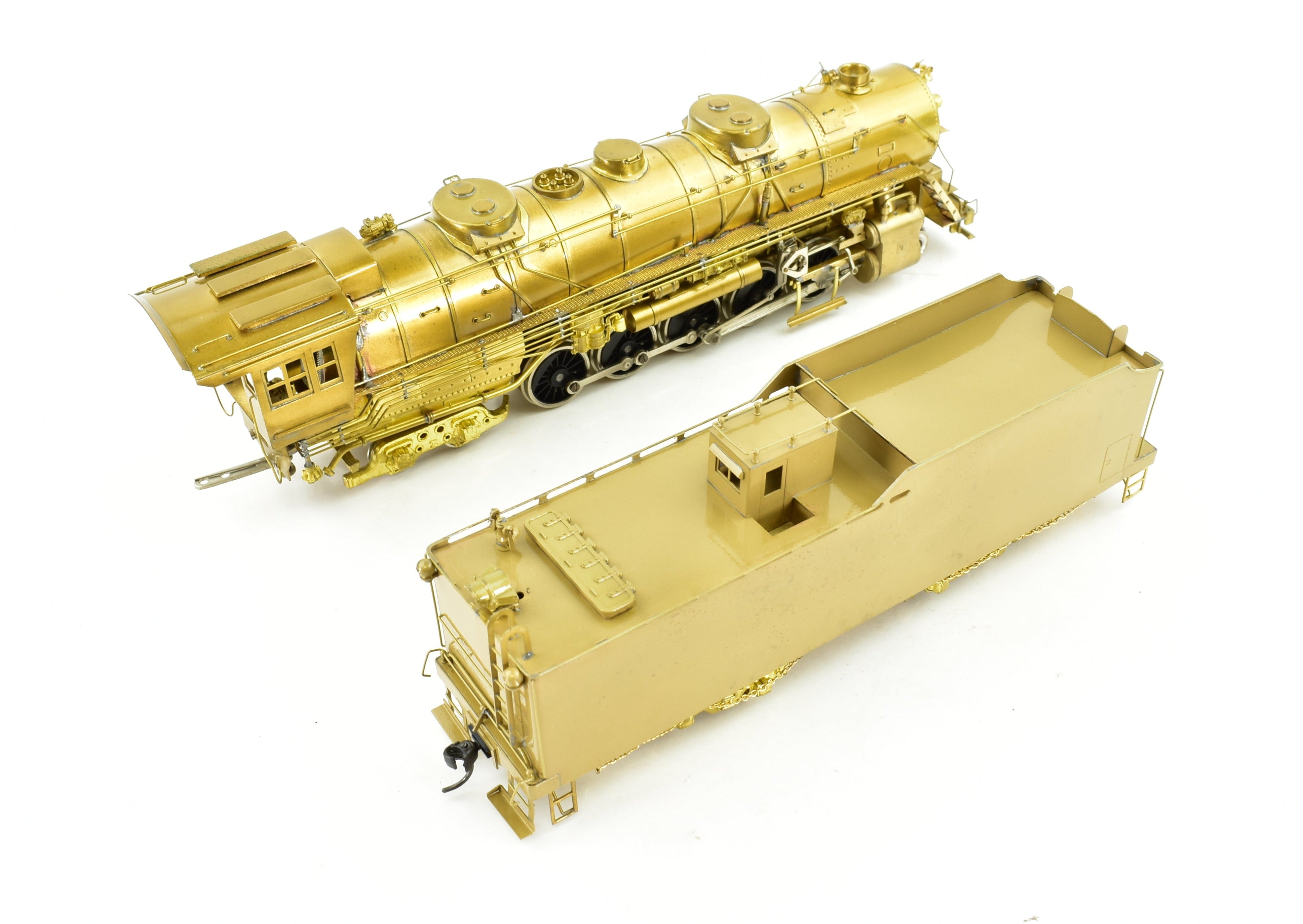 HO Scale Brass LMB Models Train Set - Duluth Missabe & Iron Range 2-10-4 E-4 Texas Type Locomotive Model
