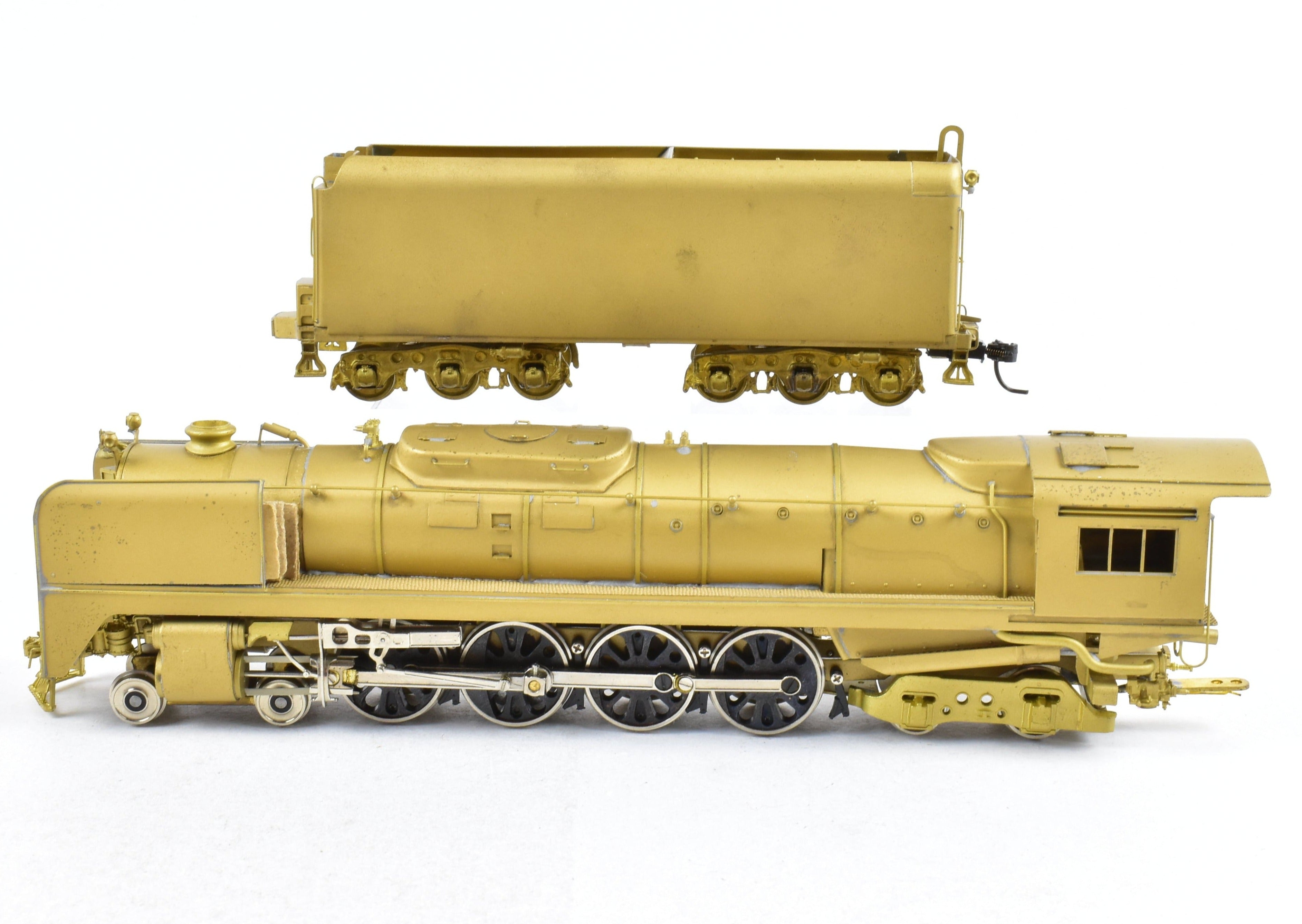 HO Scale Brass NPP Delaware & Hudson Class K - 62 4 - 8 - 4 Nickel - Plated Model