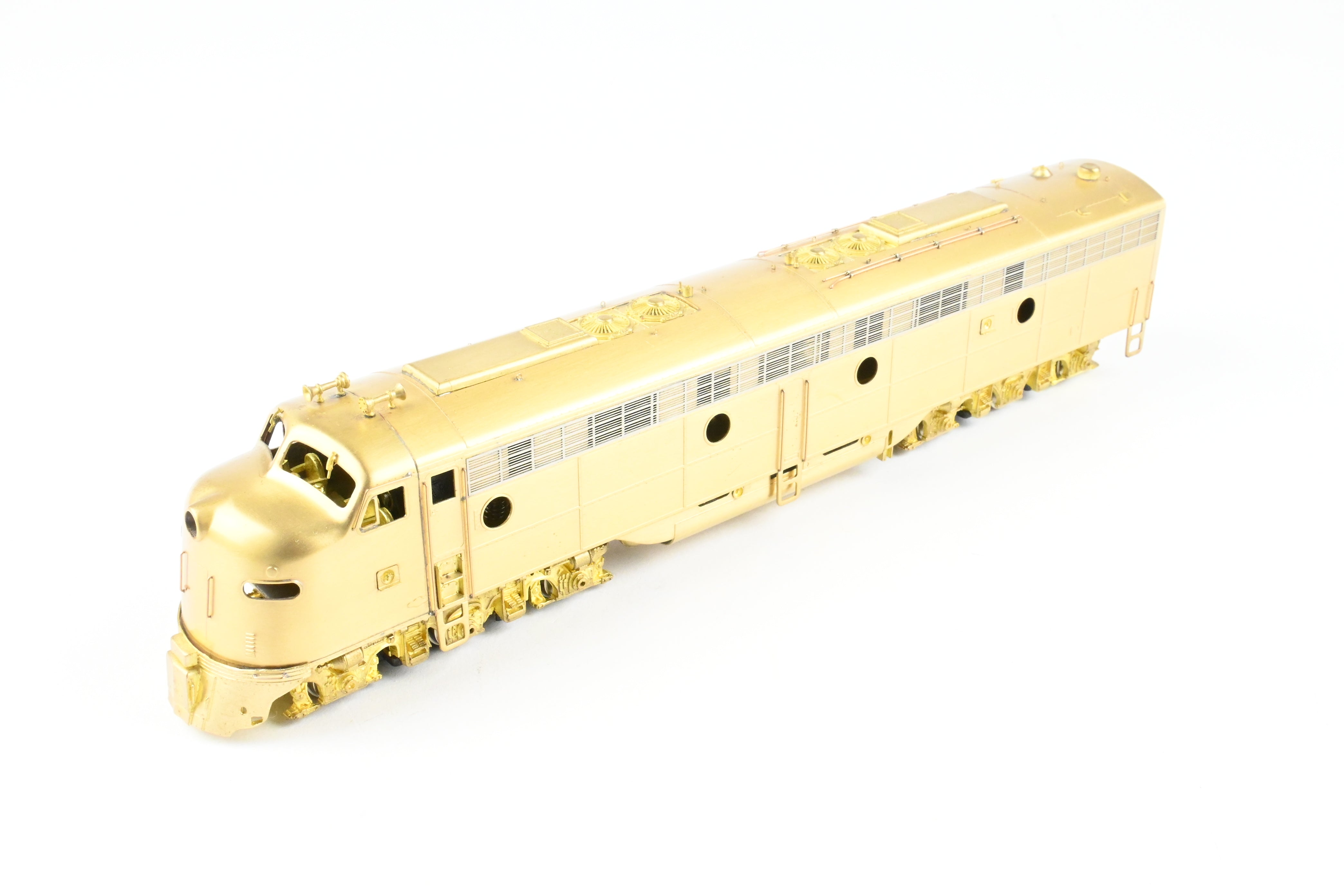HO Scale Brass Oriental Limited EMD E8A 2250 HP Model Train - Standard Version with Small Number Boards