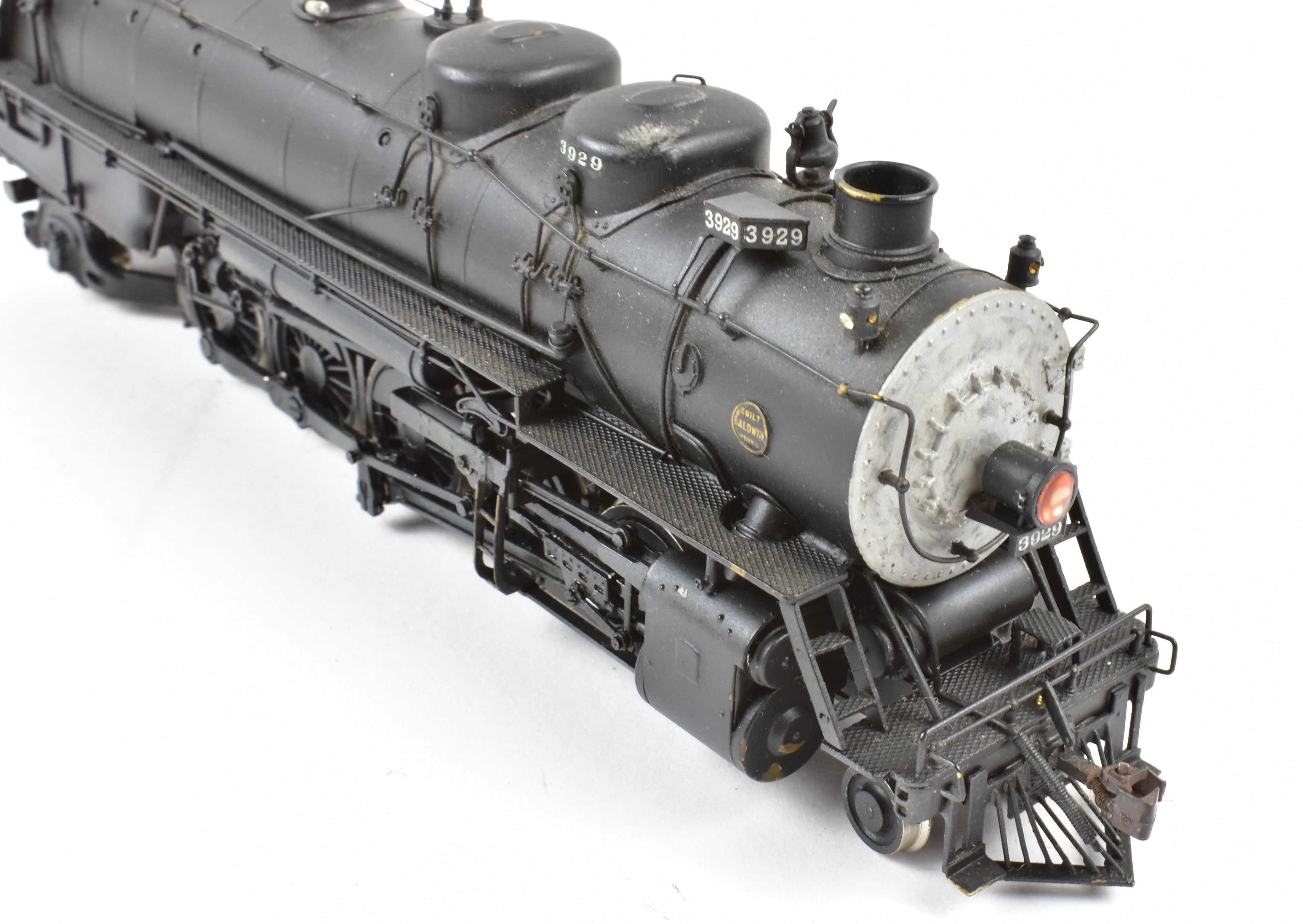 Custom Painted HO Brass PFM ATSF Santa Fe 2-10-2 3800 Class Locomotive No. 3929