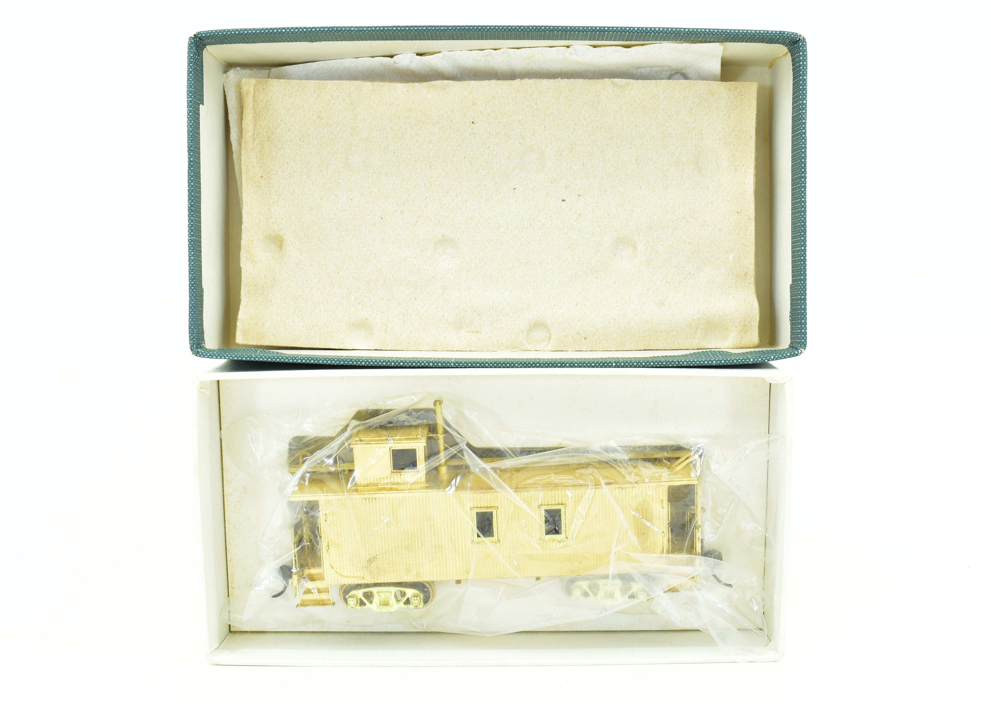HO Scale Brass Model of Pacific Fast Mail (PFM) Canadian Pacific Railway Wood Caboose