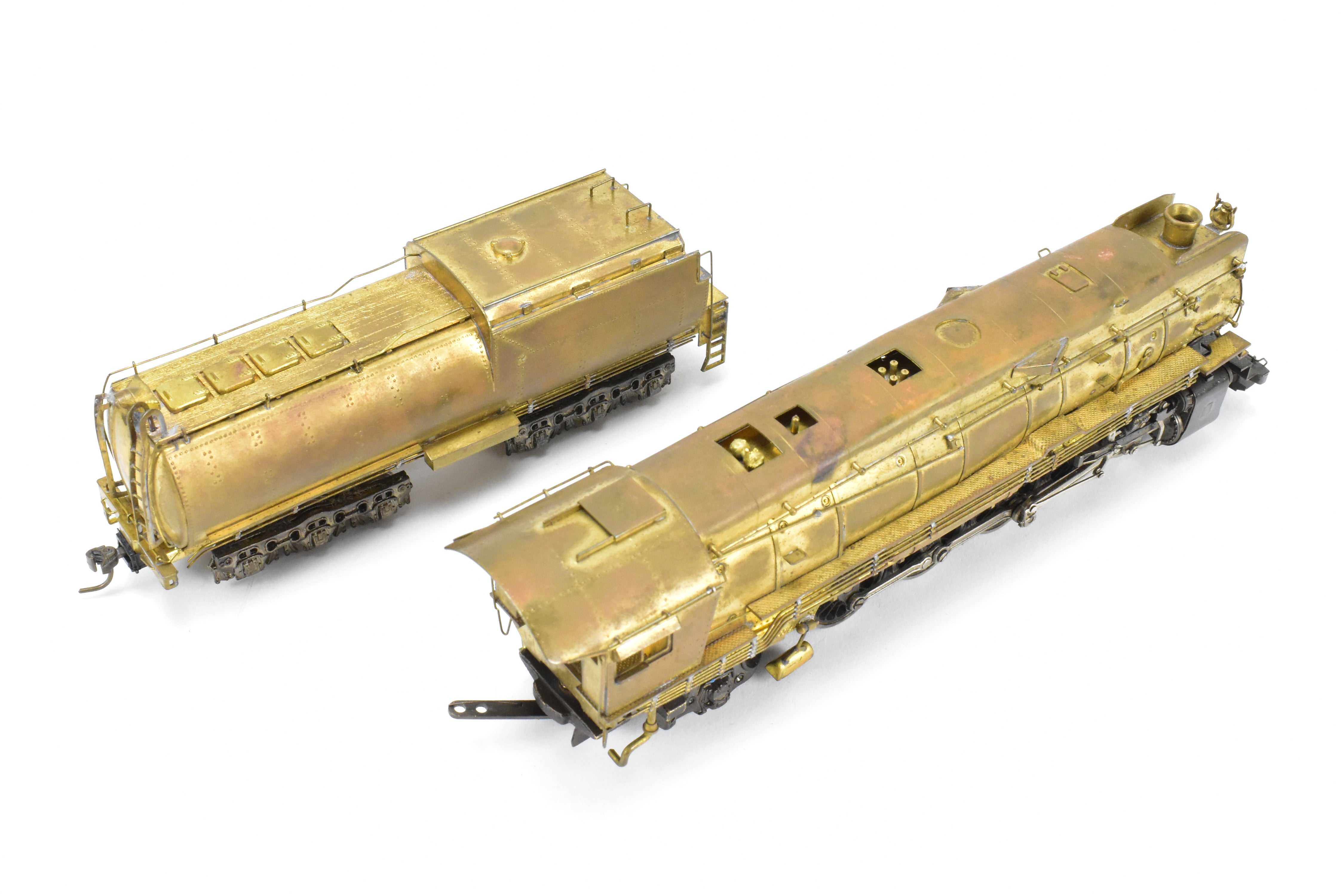 HO Brass Max Gray SP Vintage 4-8-2 Mountain Locomotive (Class MT-4)