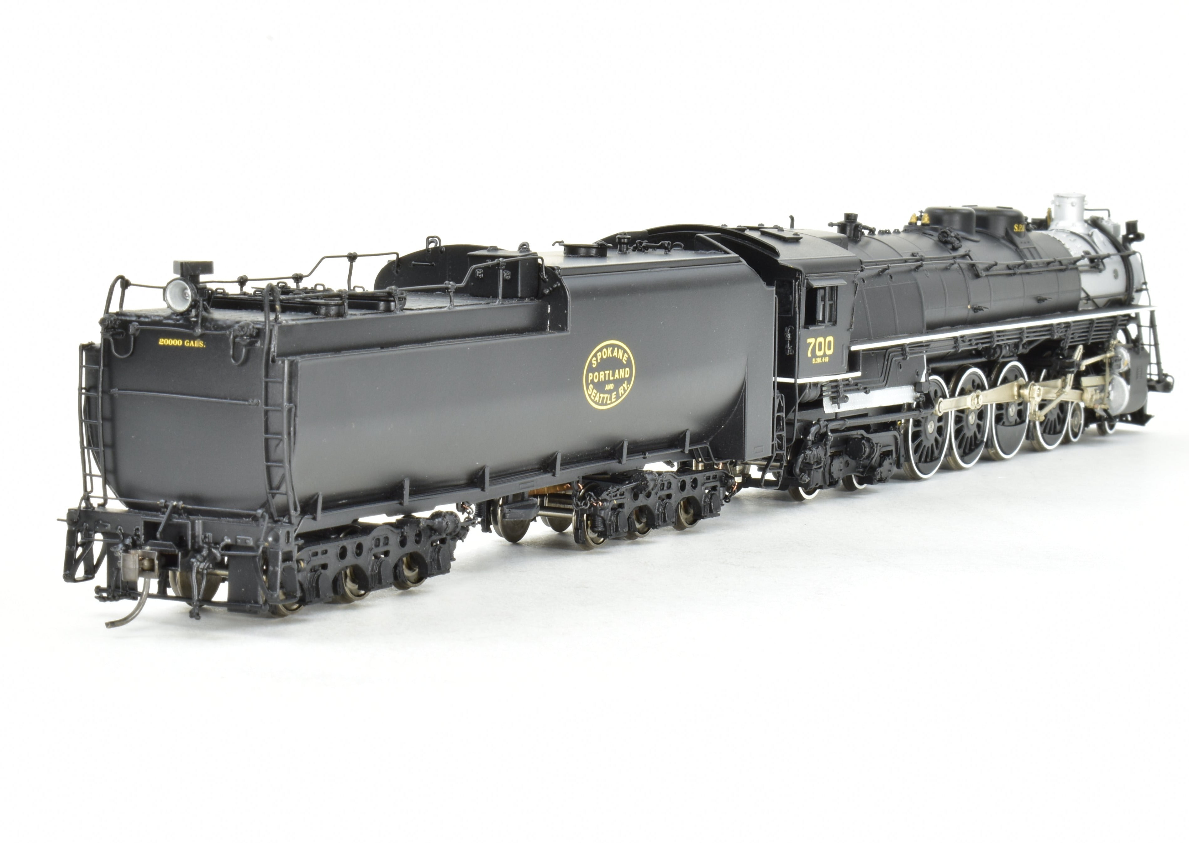 HO Scale Brass Sunset SP&S E-1 4-8-4 FP #700 with QSI DCC Sound, AS-IS
