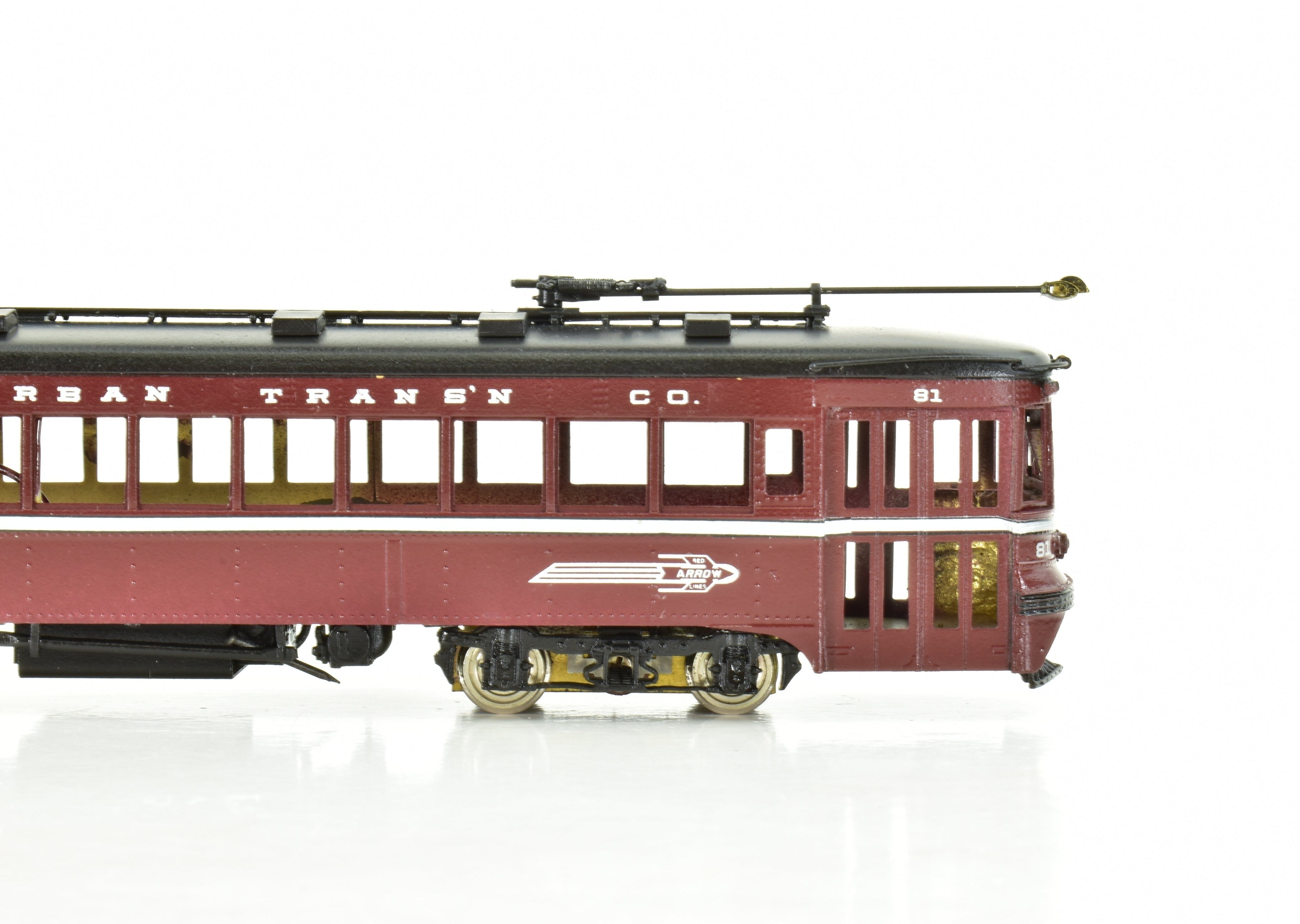 HO Brass MTS Imports 80 Series Philadelphia Suburban Transportation Powered Interurban CP