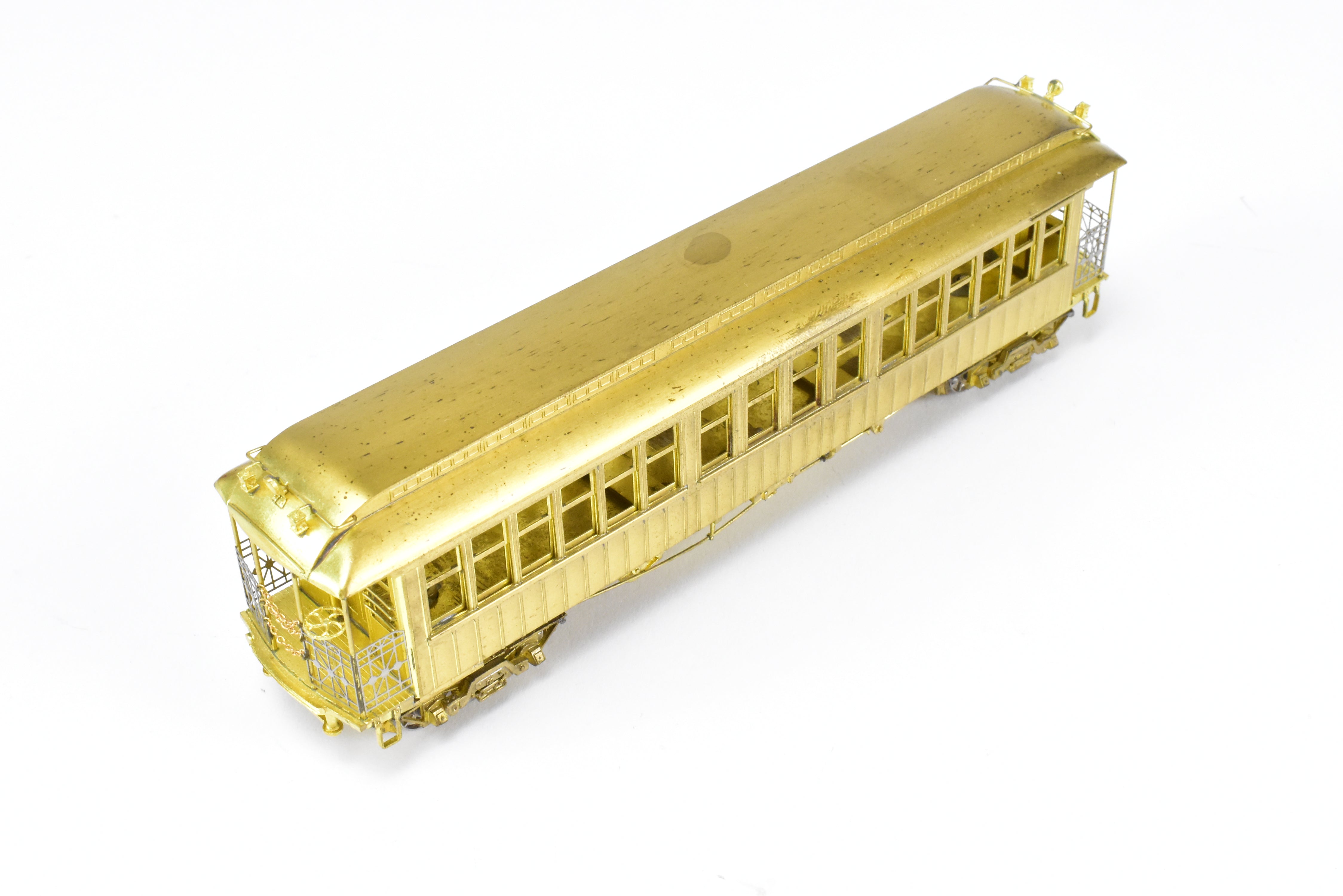 HO Scale Brass Model Train Set by MTS Imports - Manhattan Elevated Railway and Chicago & South Side Rapid Transit Elevated 2 Car Set