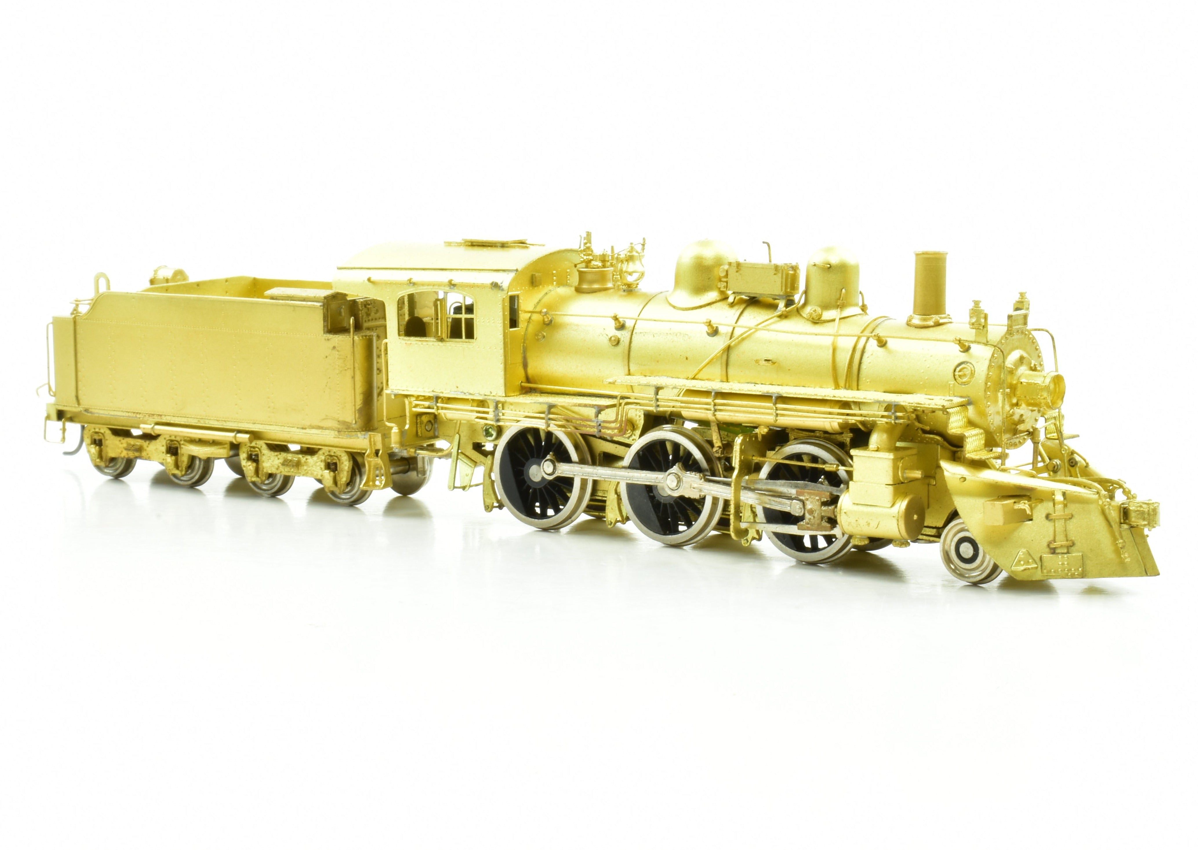 HO Brass Pacific Fast Mail Samhongsa B&M Boston & Maine B-15 2-6-0 with Snow Plow