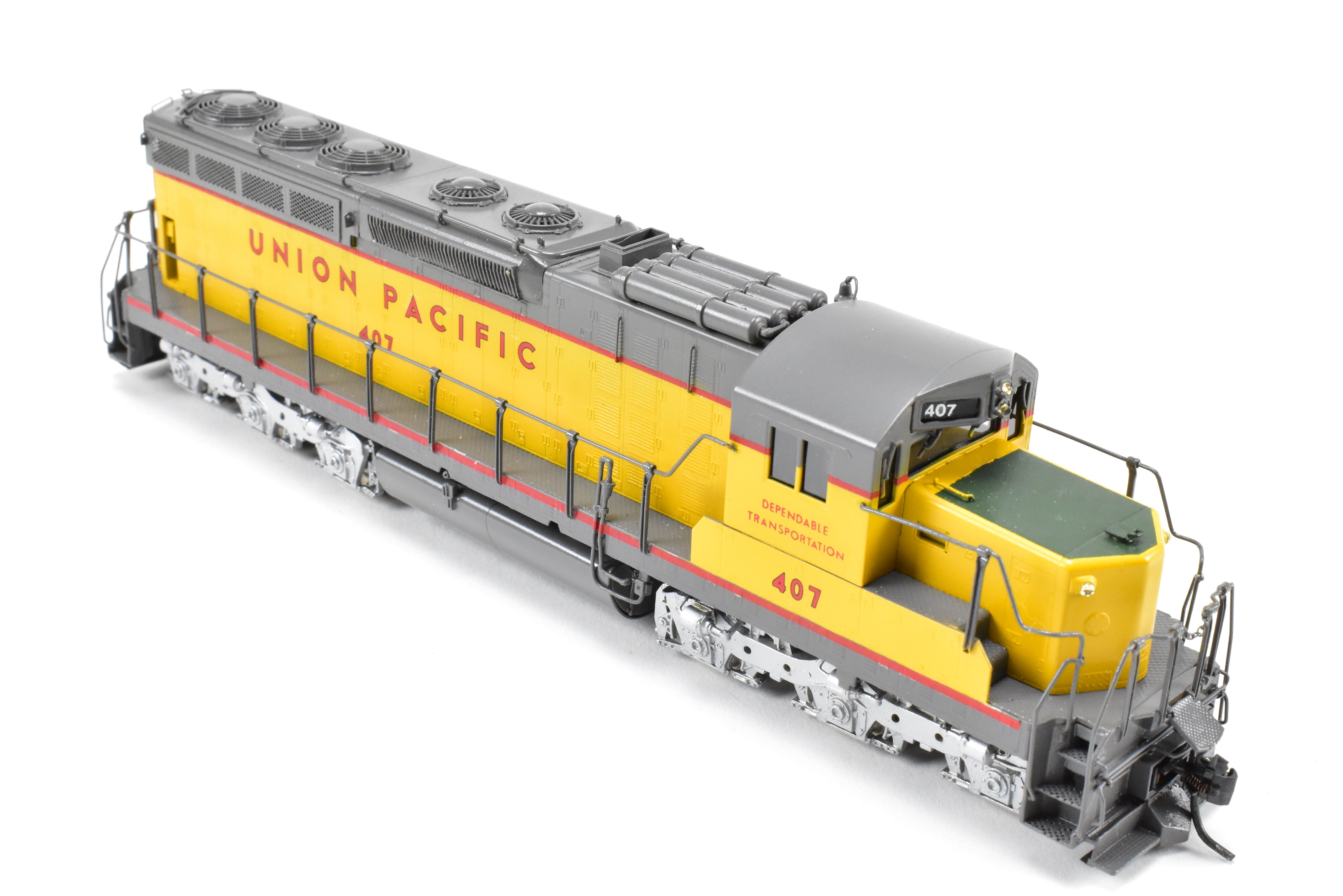HO Brass Oriental Limited Union Pacific EMD SD24 2400 HP Custom Painted Low Hood #407
