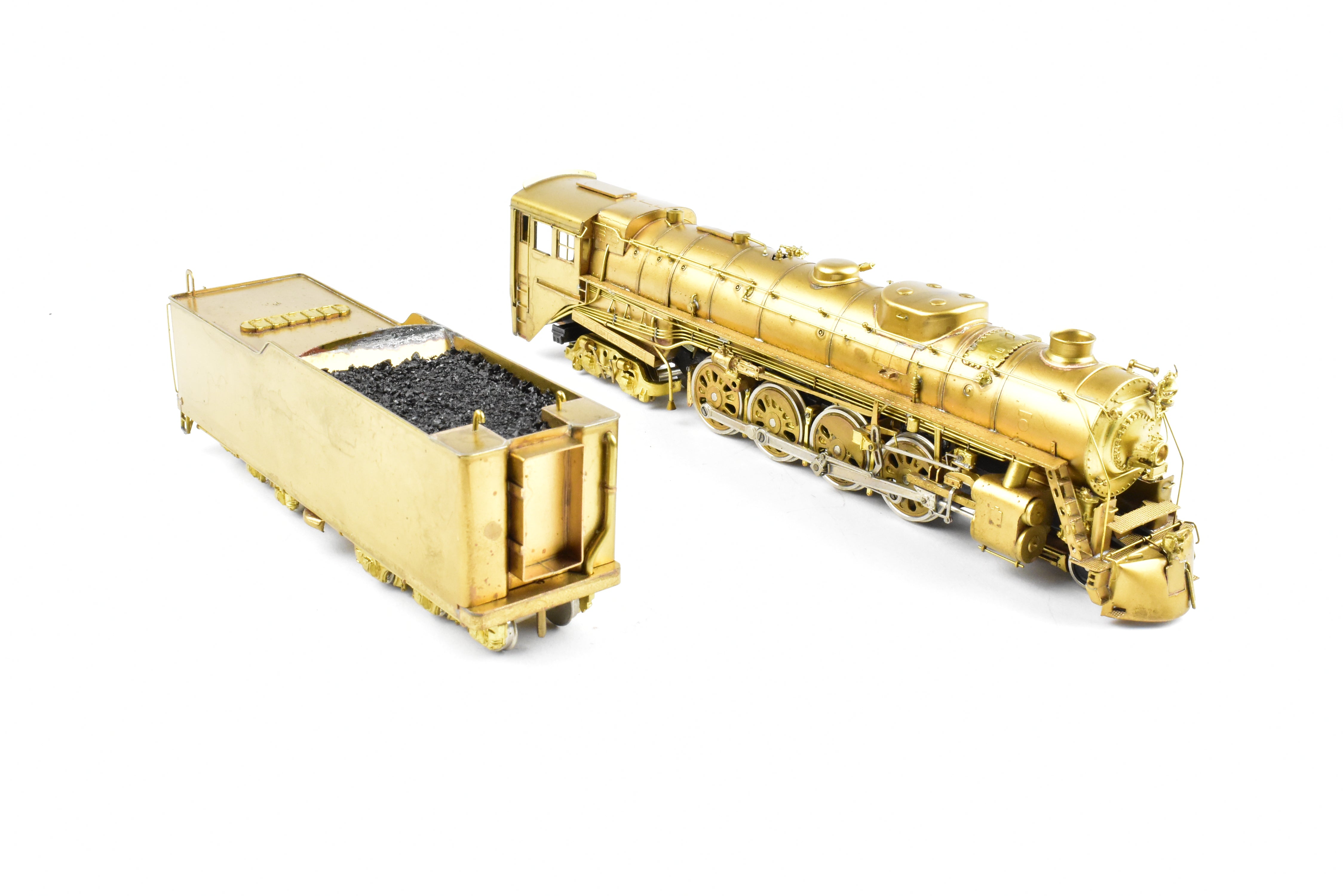 HO Scale Brass Model Train - Northwest Short Line MILW - Milwaukee Road S-2 4-8-4 Locomotive