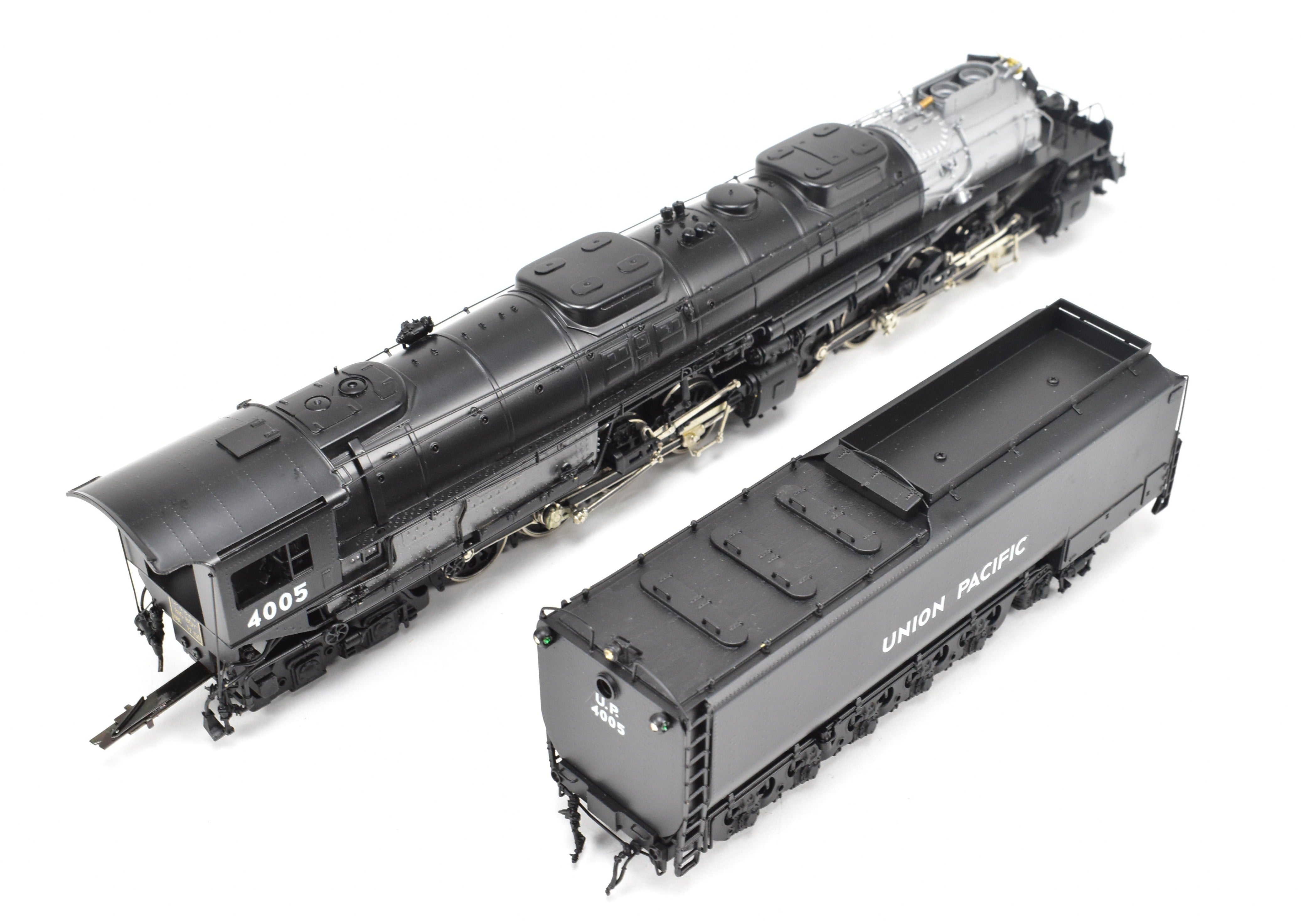 Rare HO Scale Brass Model Train - PFM Tenshodo Union Pacific 4-8-8-4 Big Boy Locomotive #4005 from 1986 Run