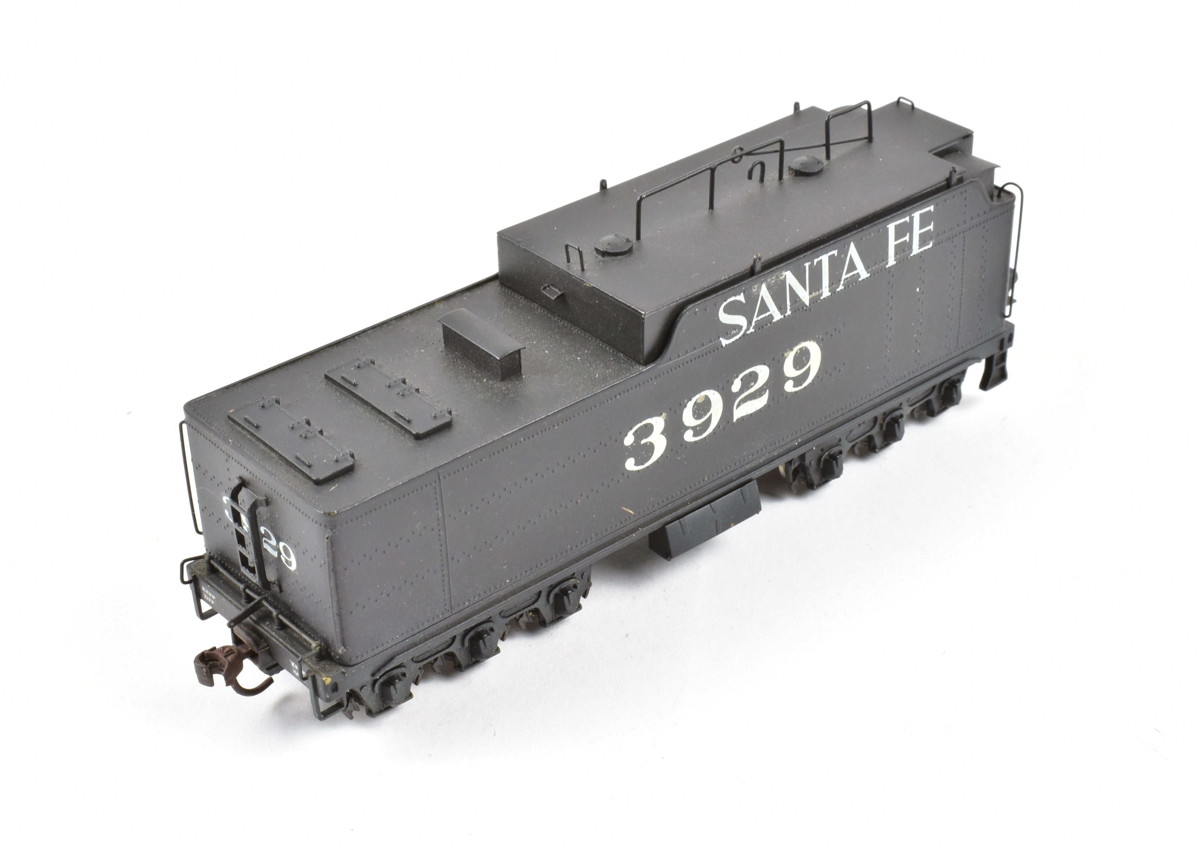 Custom Painted HO Brass PFM ATSF Santa Fe 2-10-2 3800 Class Locomotive No. 3929