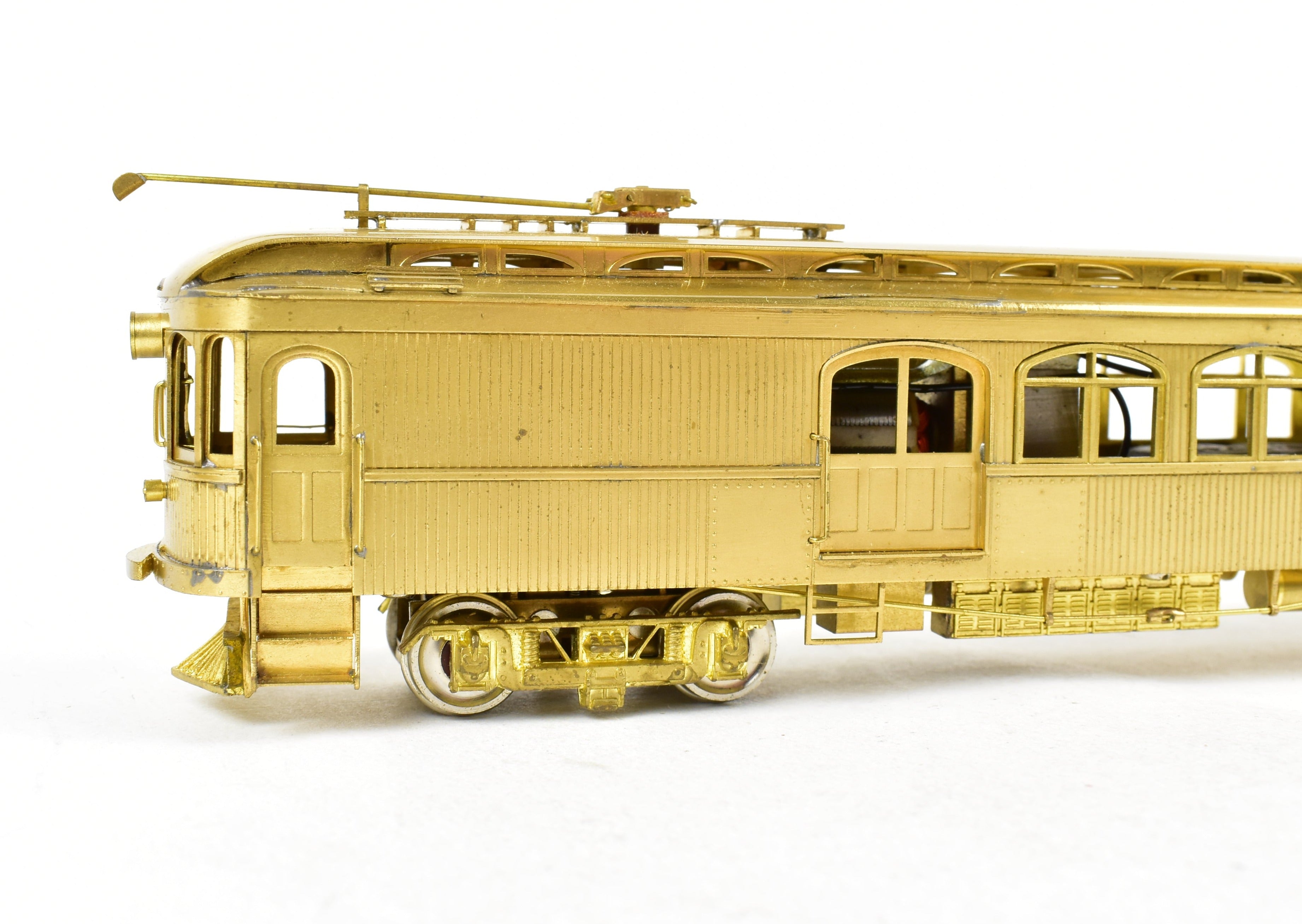 HO Scale Brass Suydam Sacramento Northern Niles Wood Interurban Combine Model with 5 Windows