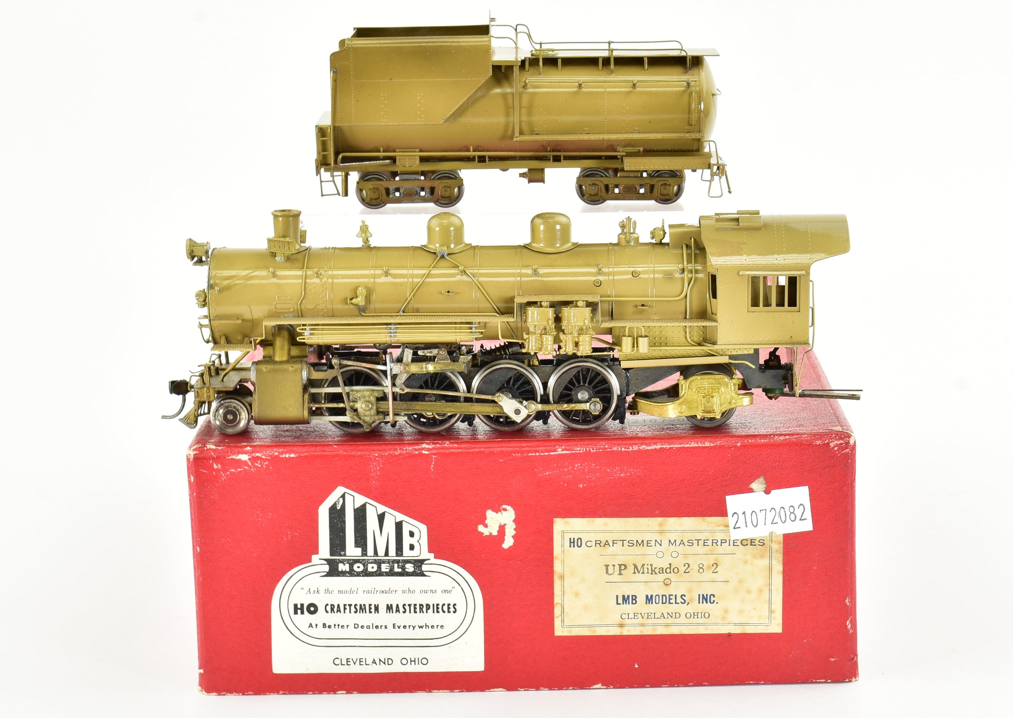 HO Scale Brass LMB Union Pacific MK - 7 2 - 8 - 2 Mikado Model