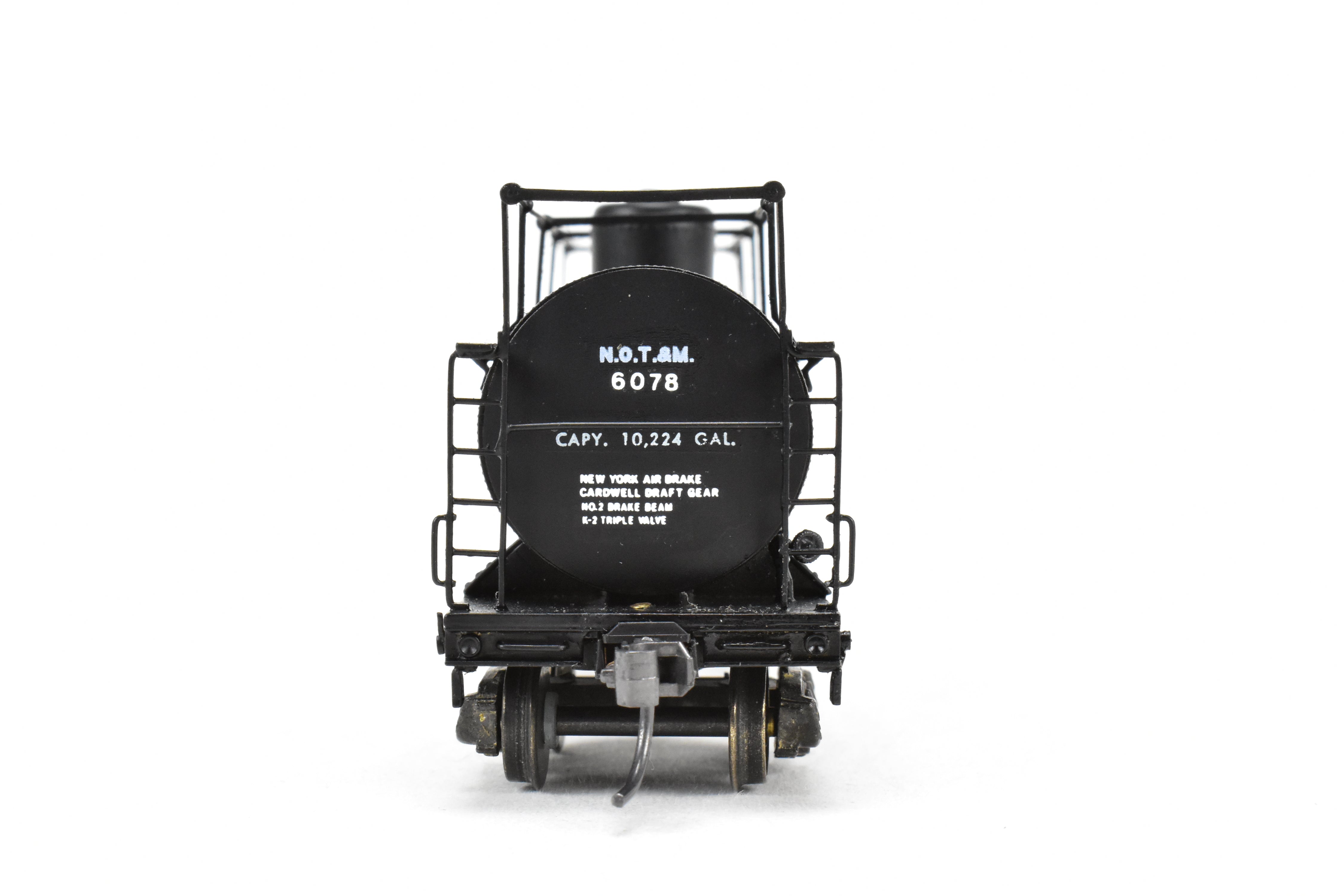 HO Brass NWSL - Professionally Painted Missouri Pacific Tank Car No. 6078