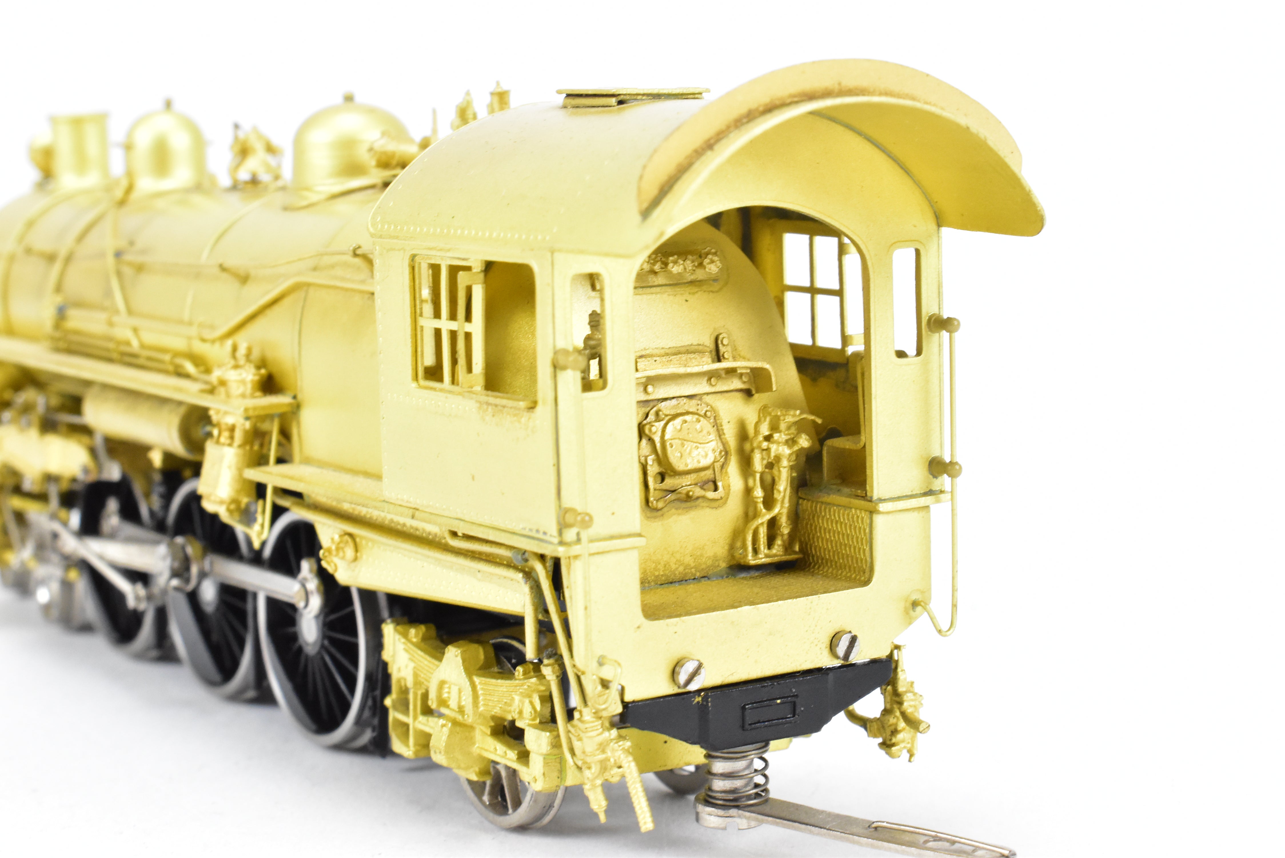 HO Scale Brass Erie Railroad K-1 4-6-2 Nickel-Plated Model - As Is
