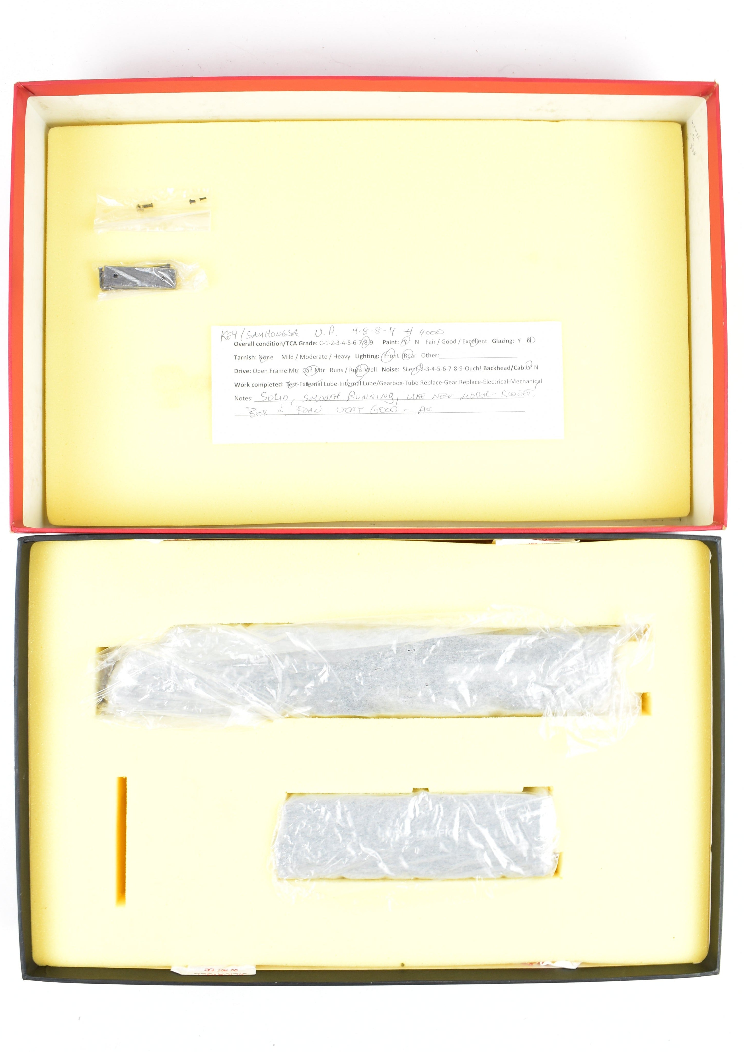 HO Scale Brass Model Train Imported by Key - Union Pacific 4000 Class 4 - 8 - 8 - 4 Big Boy, the Renowned Famous Train No. 4000