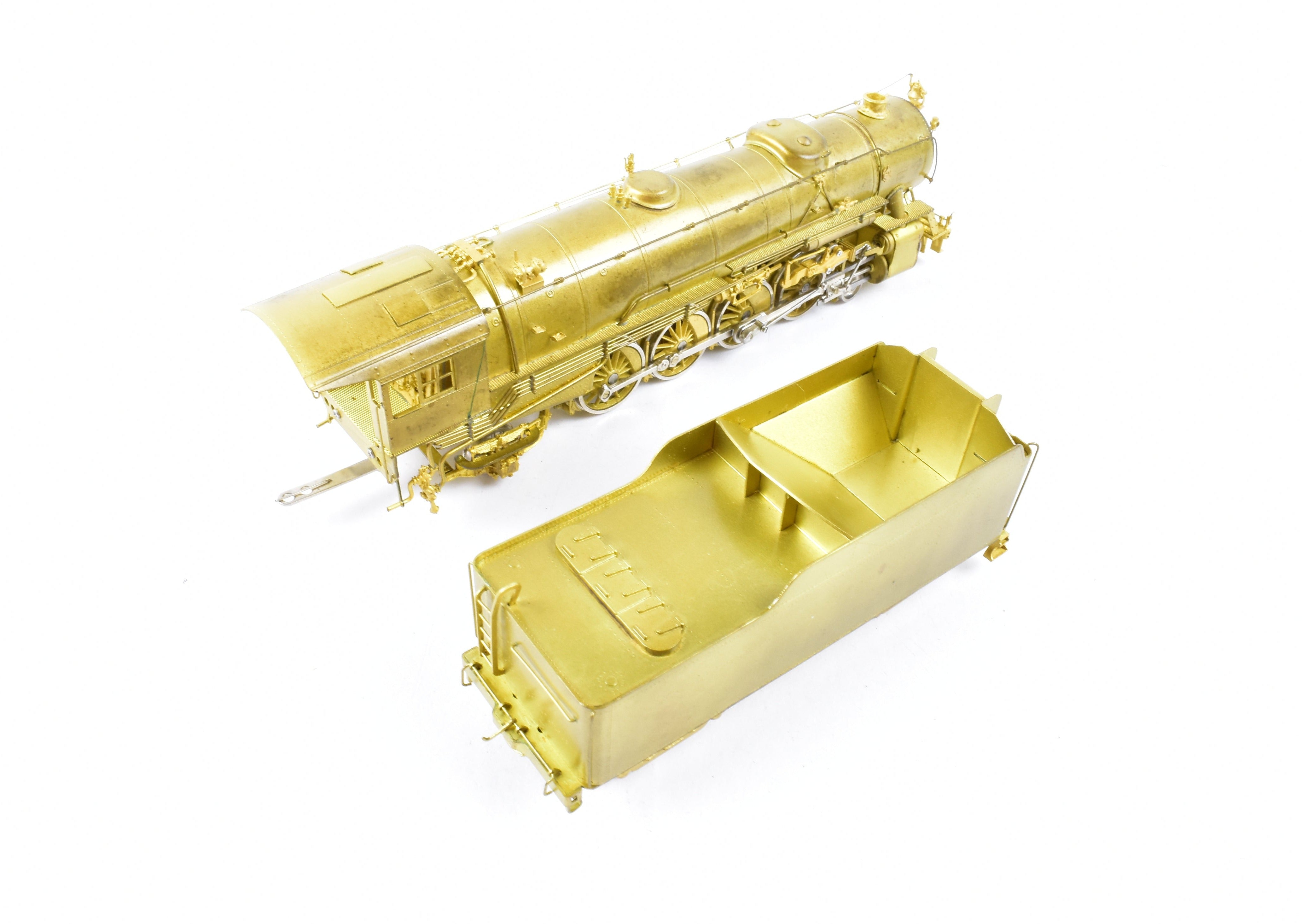 HO Scale Brass Model of Sunset Models' USRA (United States Railway Administration) Heavy 4 - 8 - 2 Mountain Locomotive