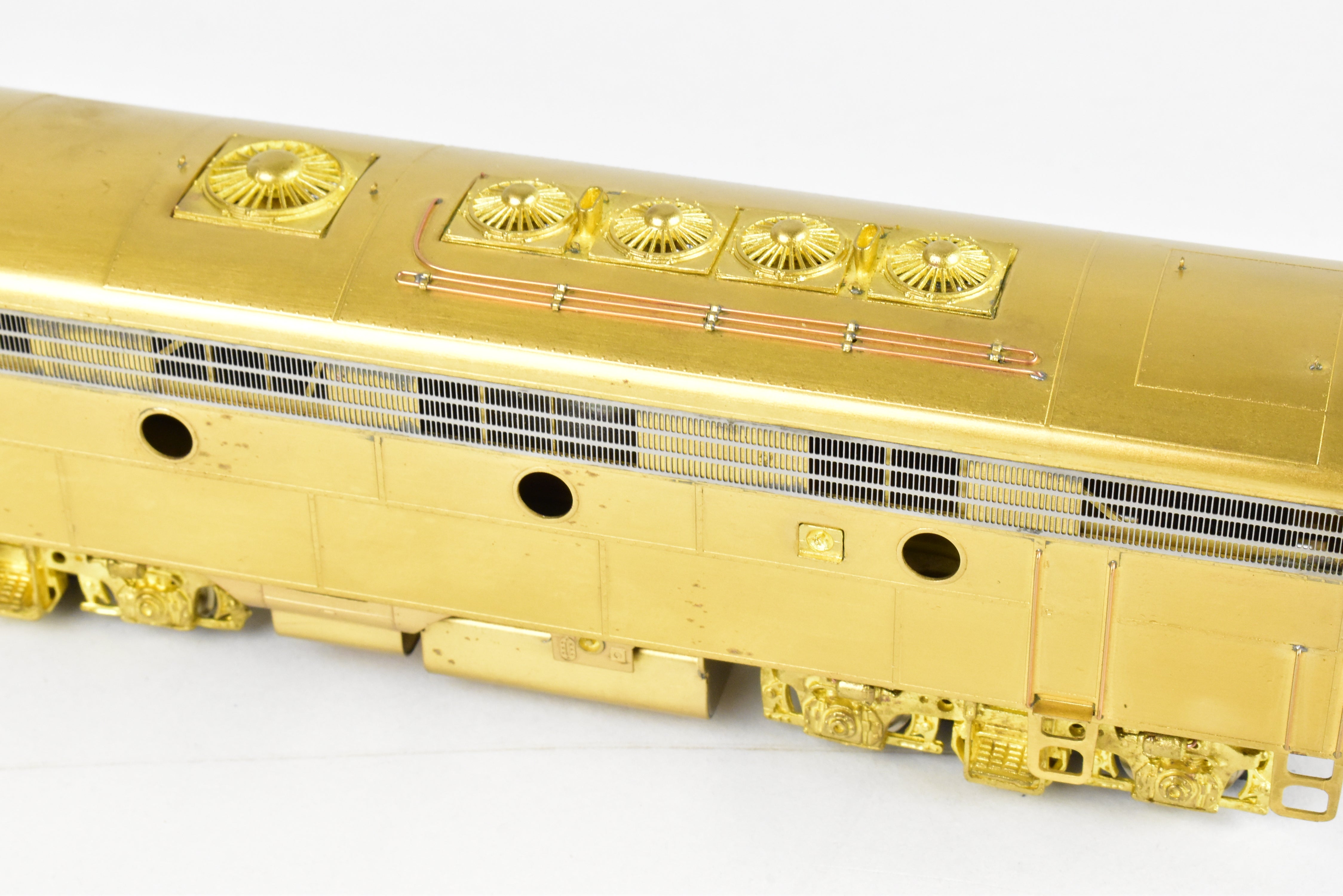 HO Scale Brass Oriental Limited EMD F9 A/B/A Set, 1750 HP Each Unit