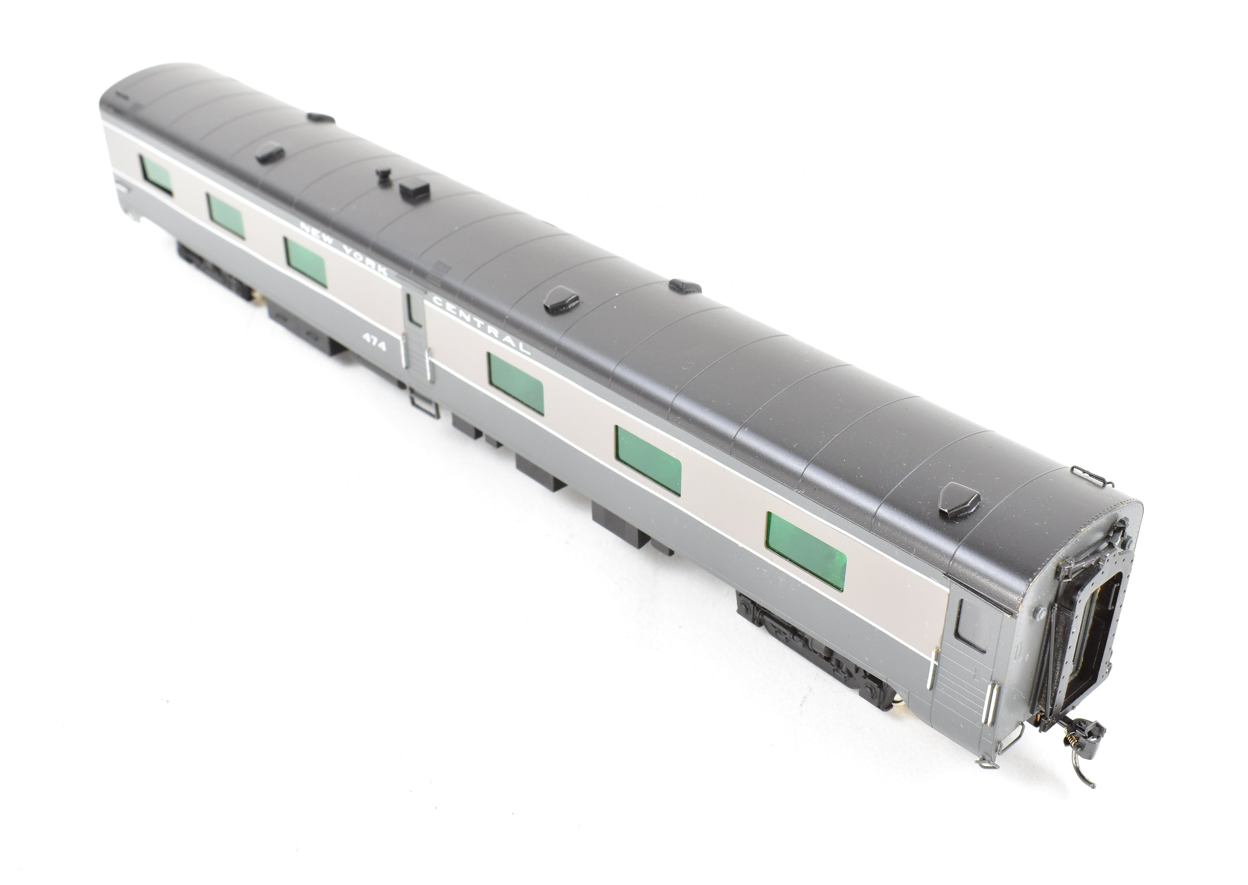 HO Scale Brass Soho NYC - New York Central #474 Custom Painted Kitchen Dormitory Car Model for Model Train Enthusiasts