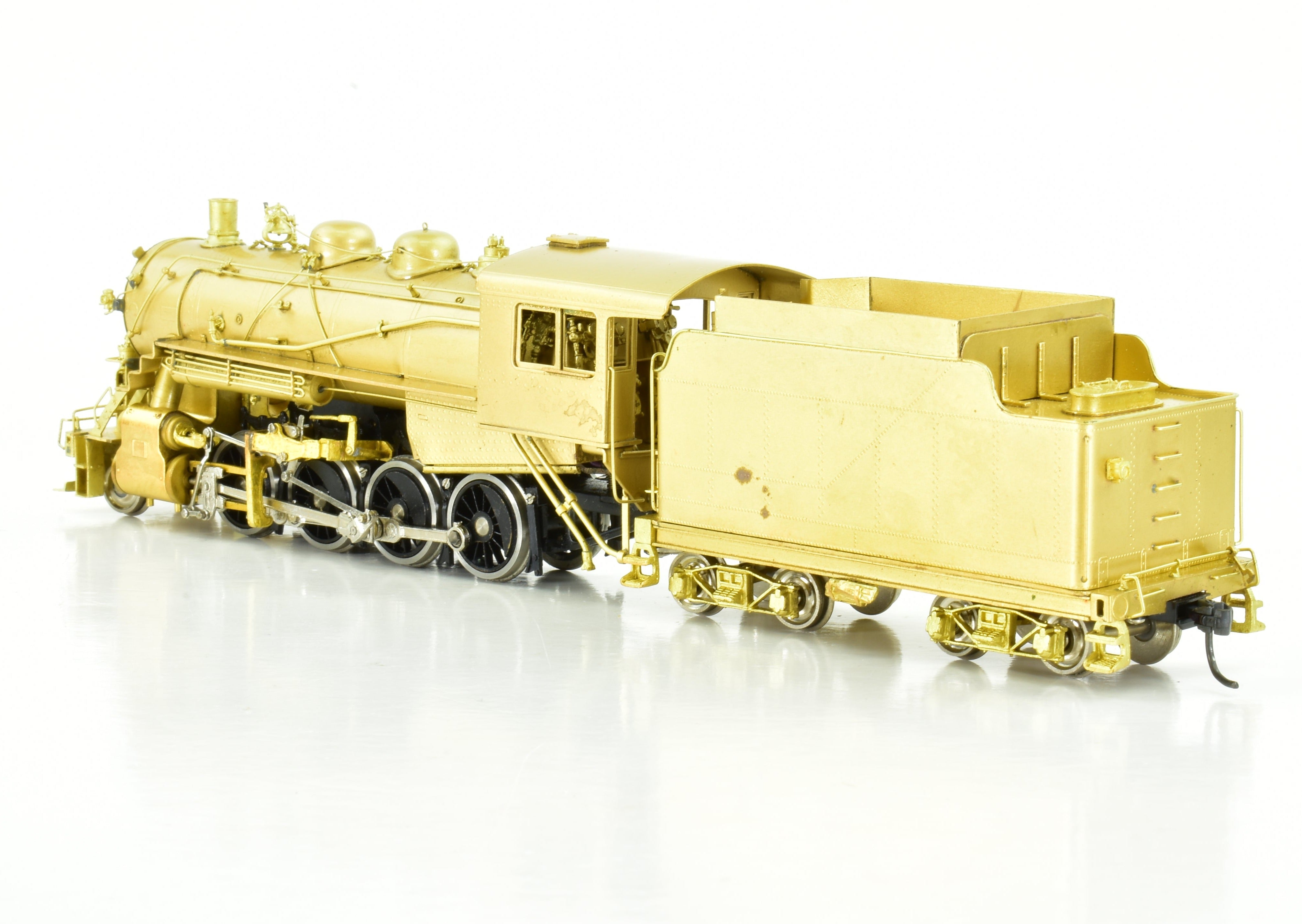 HO Scale Brass NPP NYO&W Class W-2 2-8-0 with Front-Mounted Air Pumps