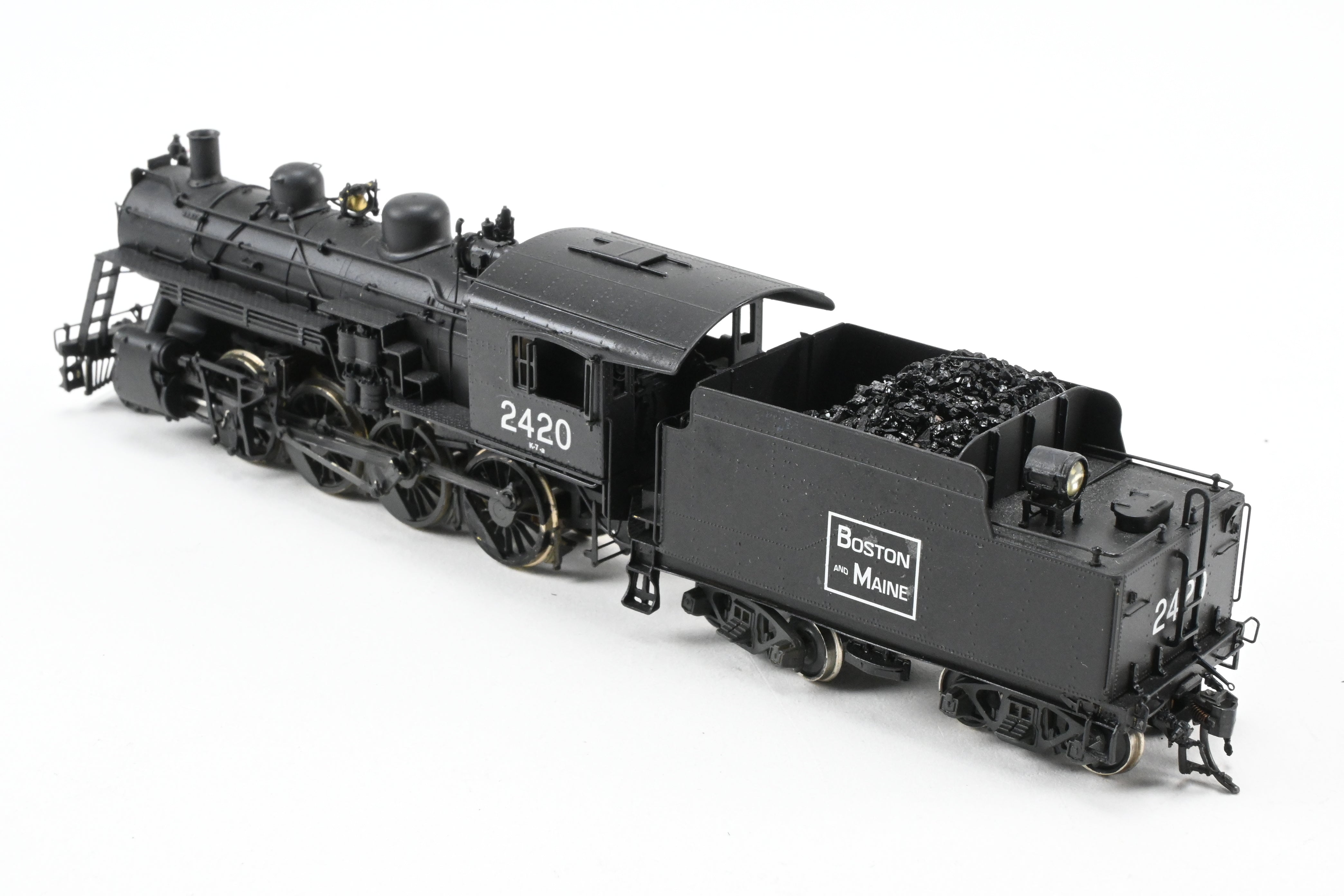 HO Brass NERS Boston & Maine Class K - 7A 2 - 8 - 0 No. 2420 Model Train