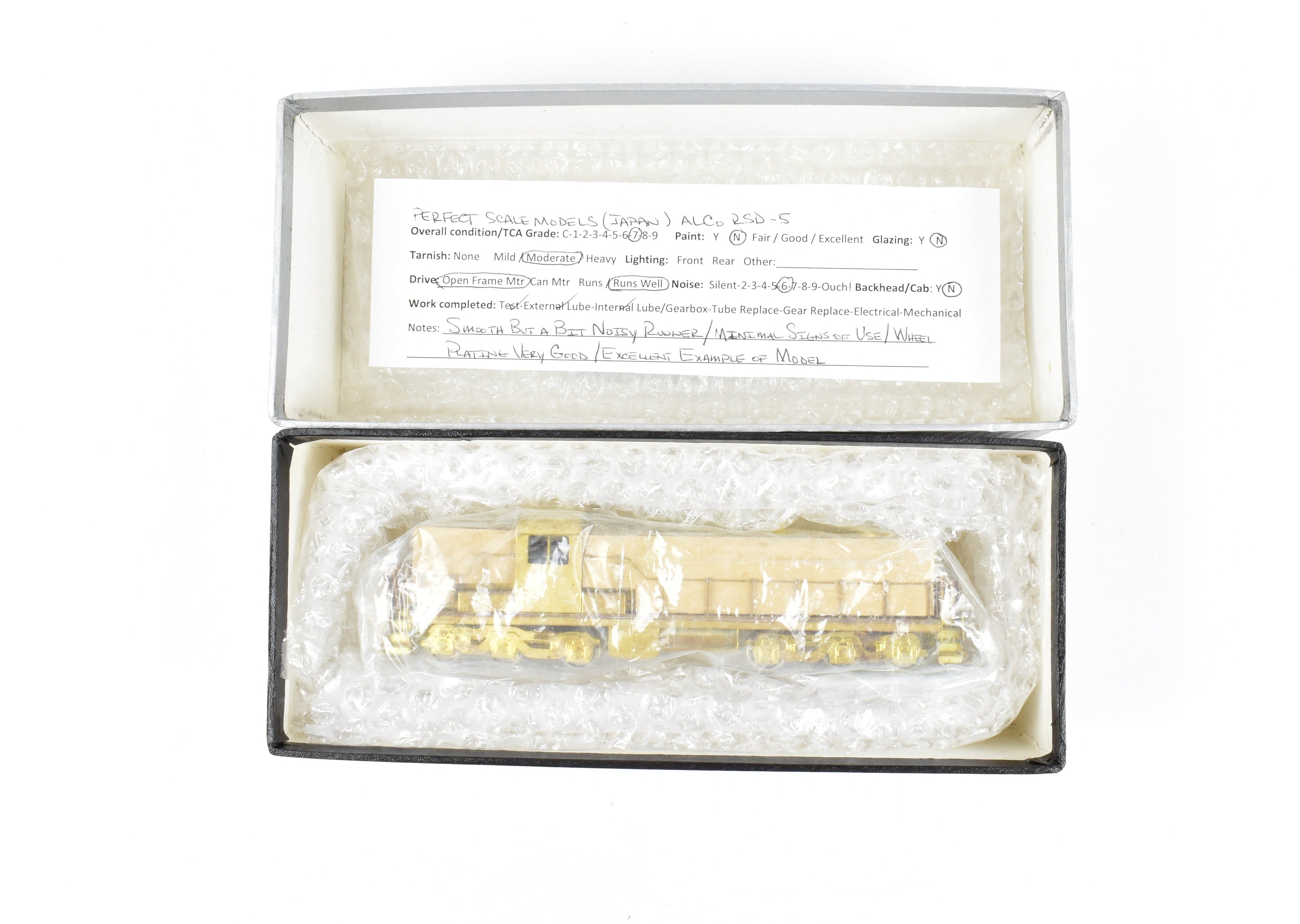 HO Scale Alco RSD5 Diesel Brass Models from Various Roads, Japan - Built